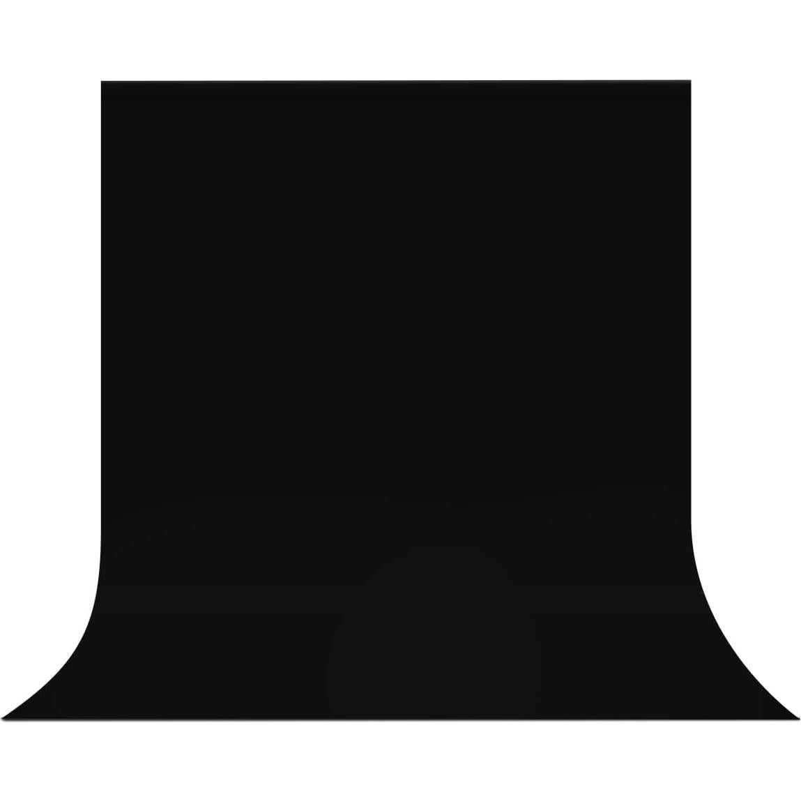 Fondo de Fotografía Negro 2.13x3.05m Doble Cara DUYIKJ