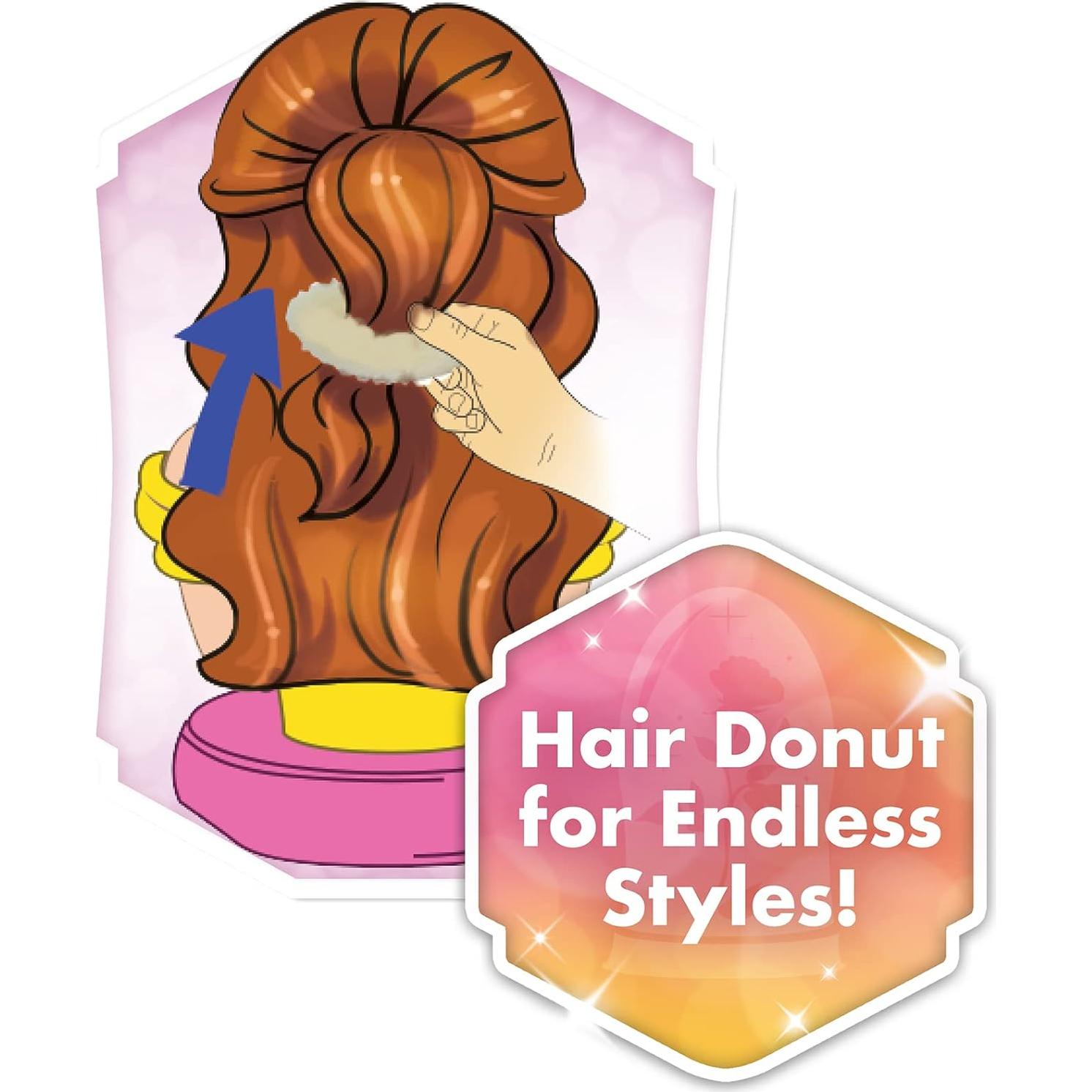 Cabeza de Estilo Deluxe Belle Disney Princess con 12 Accesorios