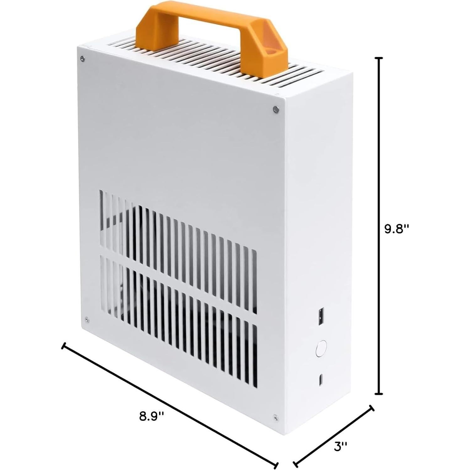 Caja Mini ITX SGPC K29 Naranja 4L Compacta 22.6x7.6x24.9cm