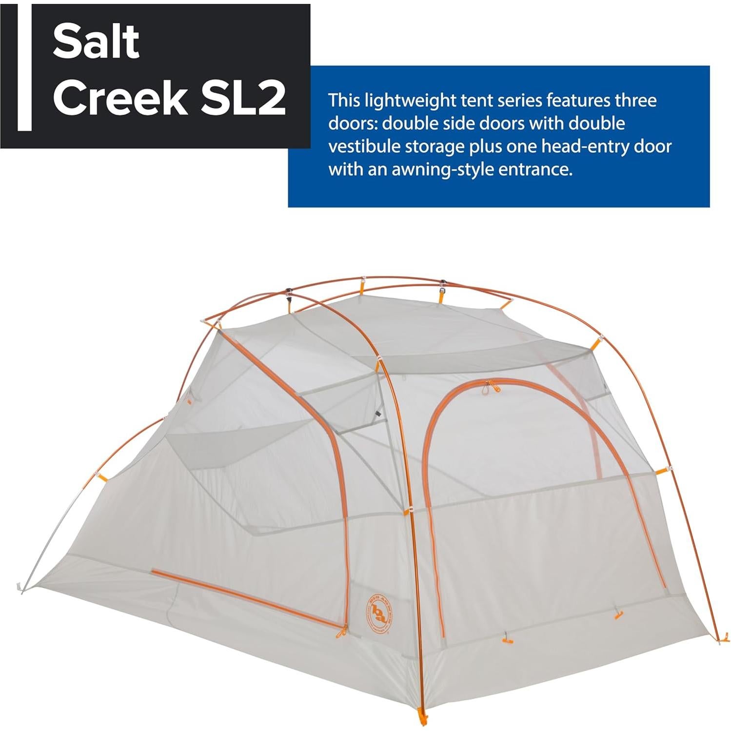 Big Agnes Salt Creek SL Backpacking Tent