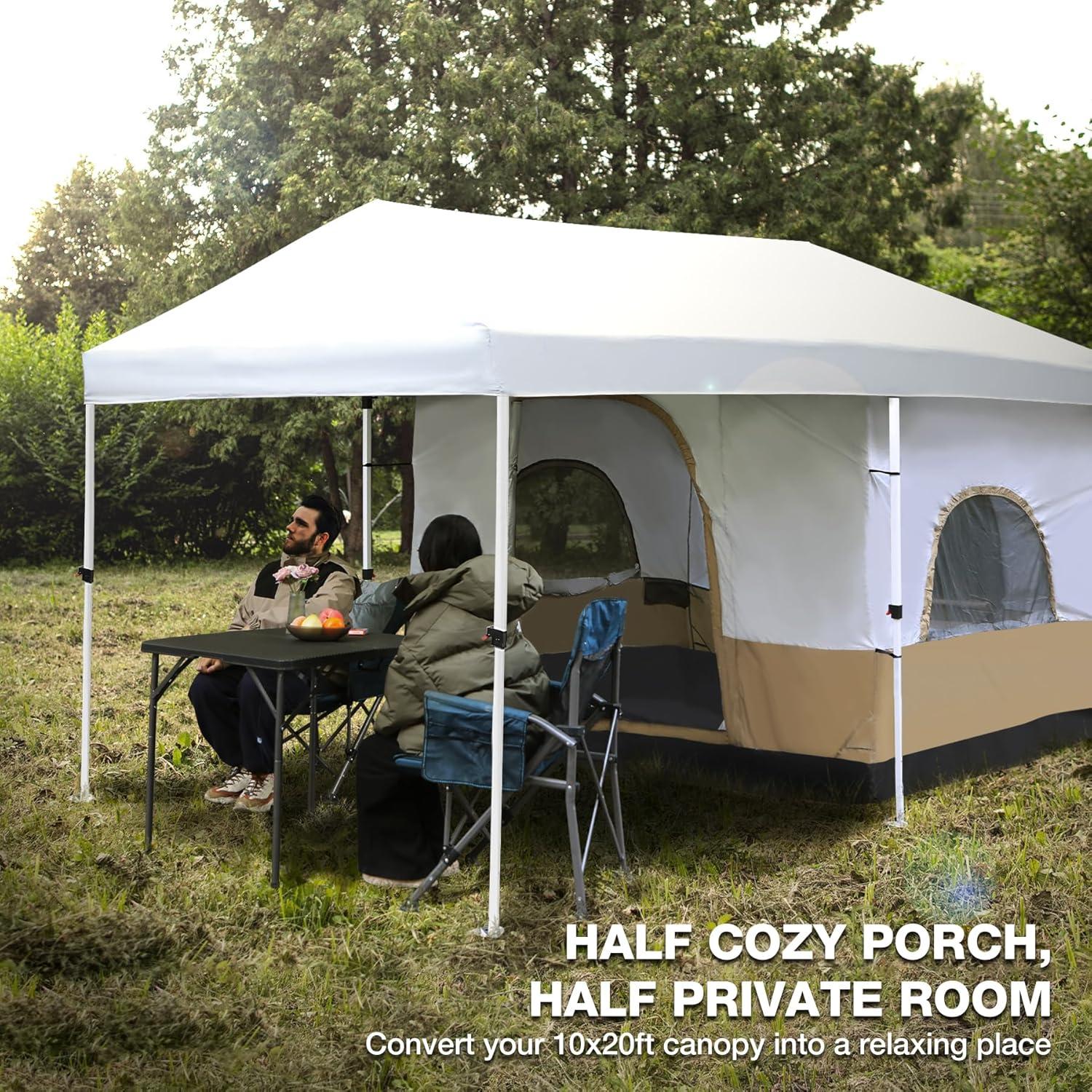 Carpa de Camping REDCAMP 6 Personas 2.9x2.9m Impermeable