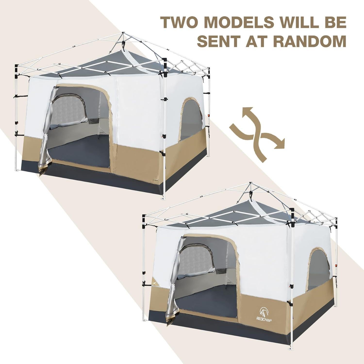 Carpa de Camping REDCAMP 6 Personas 2.9x2.9m Impermeable