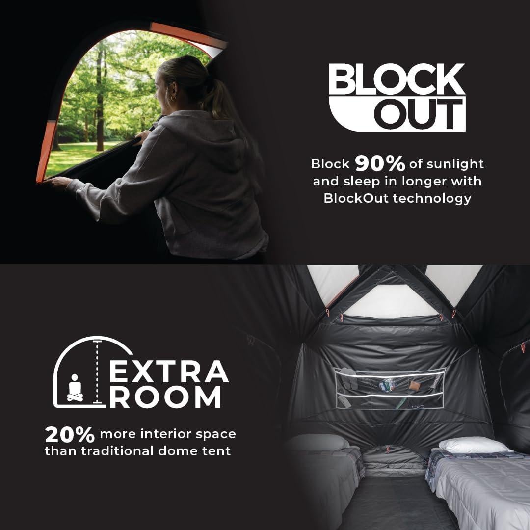 Tienda de Camping CORE Blockout para 9 Personas - 4.88x2.74m
