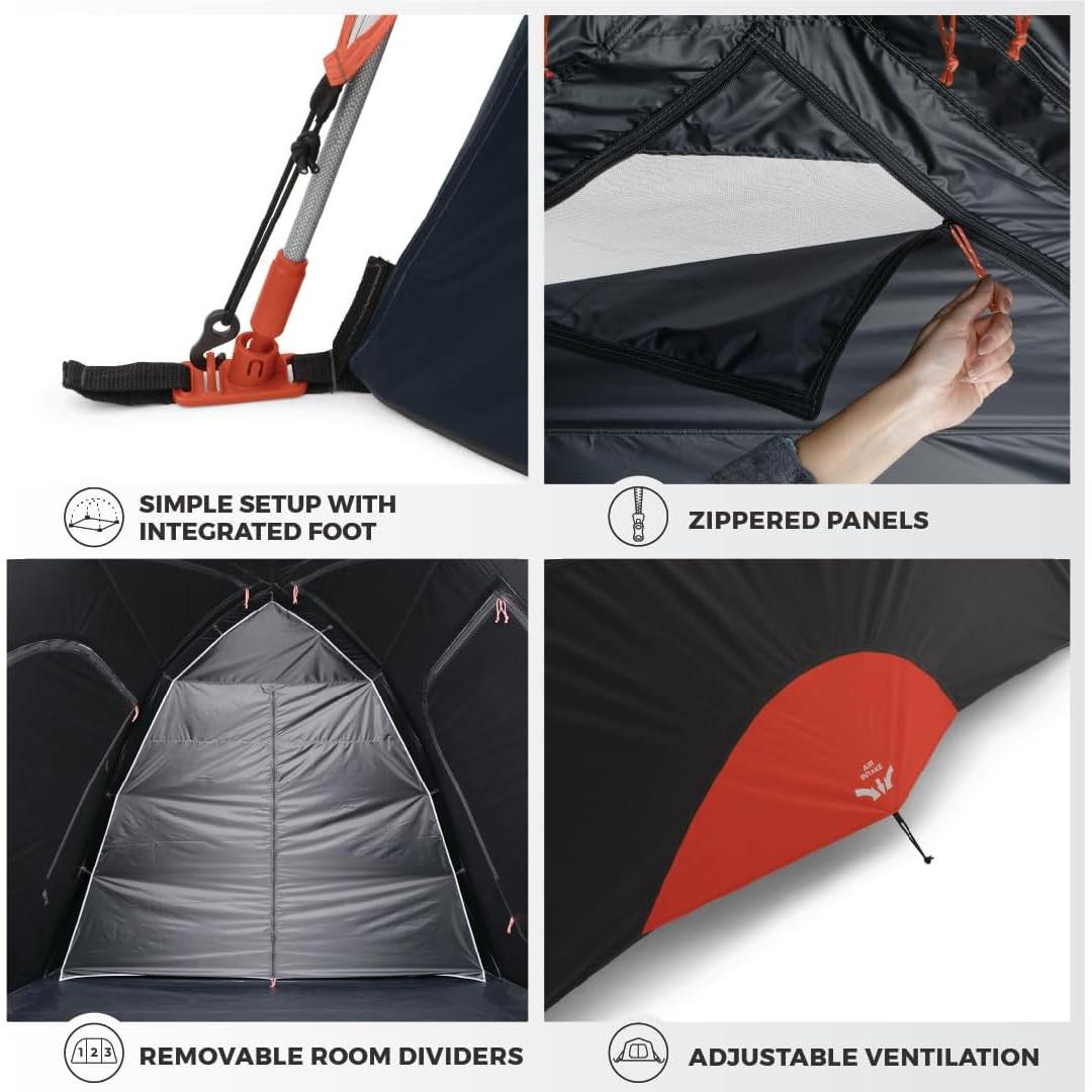 Tienda de Camping CORE Blockout para 9 Personas - 4.88x2.74m