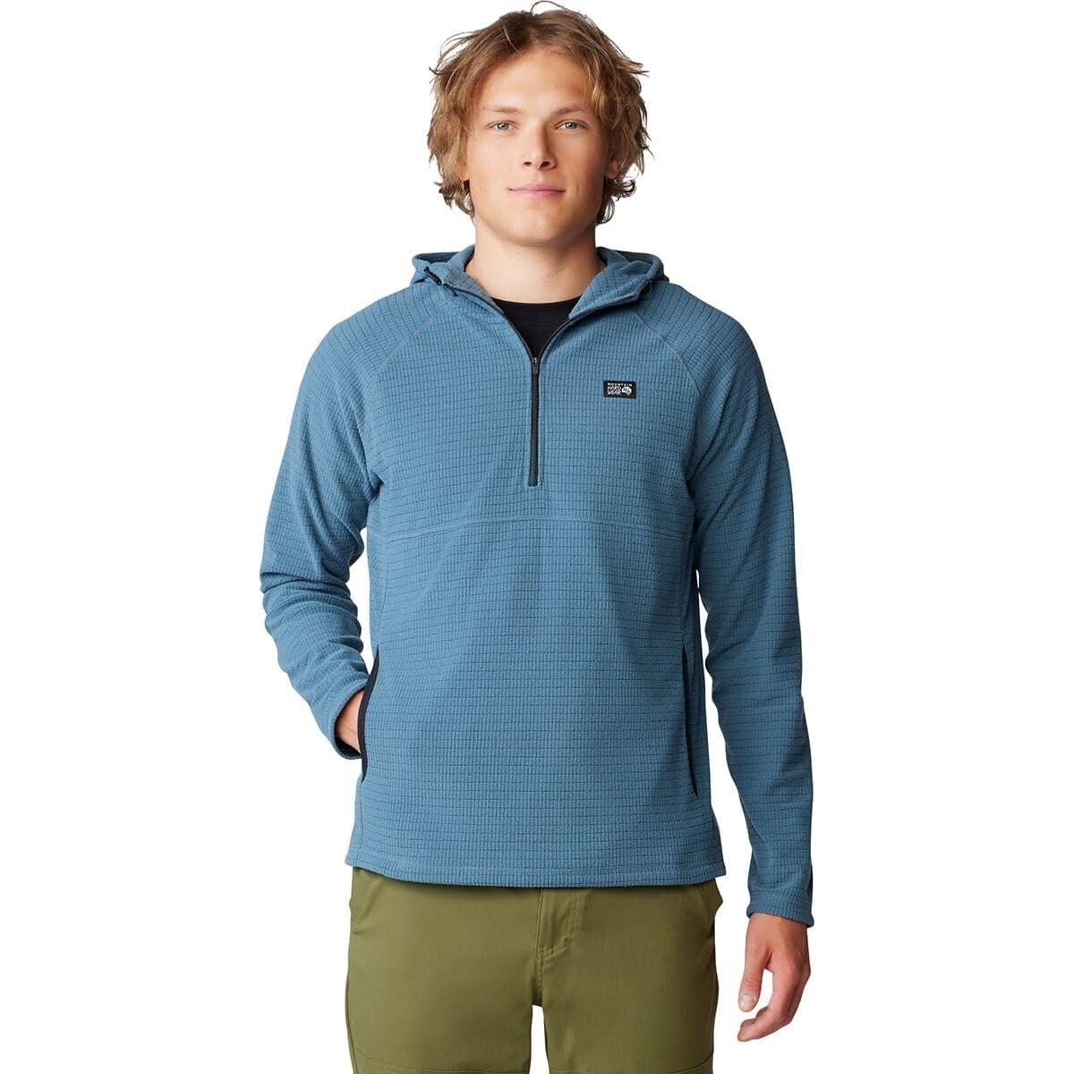 Sudadera con Capucha Summit Grid Mountain Hardwear XX-Large Azul