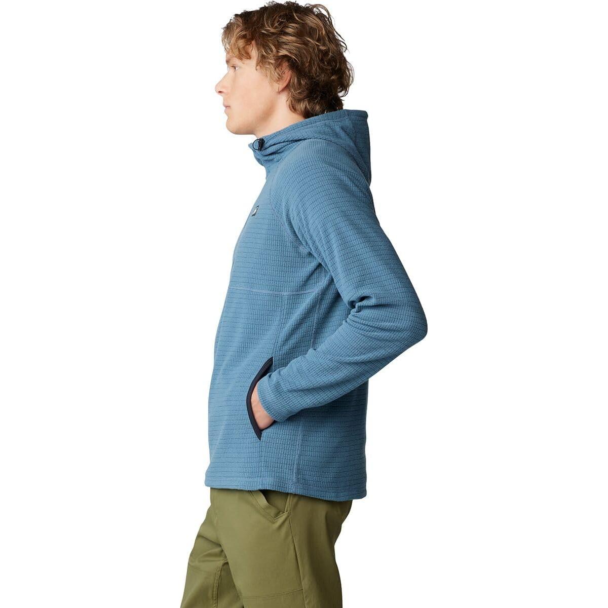 Sudadera con Capucha Summit Grid Mountain Hardwear XX-Large Azul