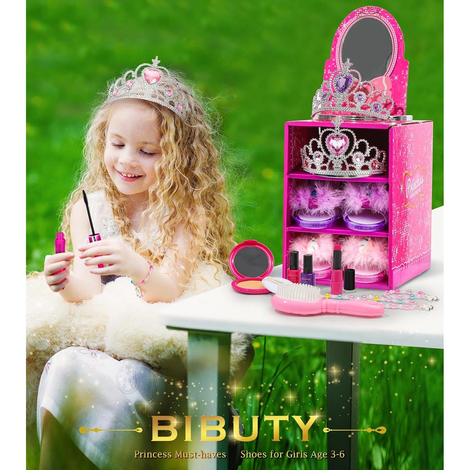 Kit de Maquillaje para Niñas BIBUTY - 14 Piezas y Accesorios