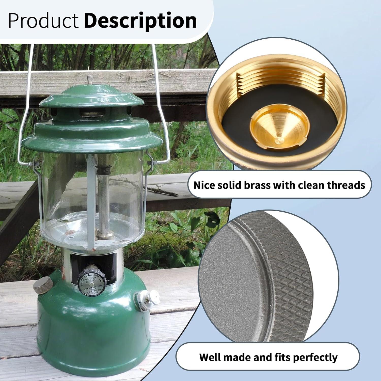 SUNJIKA Filler Cap Replacement for Coleman Lantern Parts - Compatible with Coleman Stove,Model 3000000454 Fuel Cap