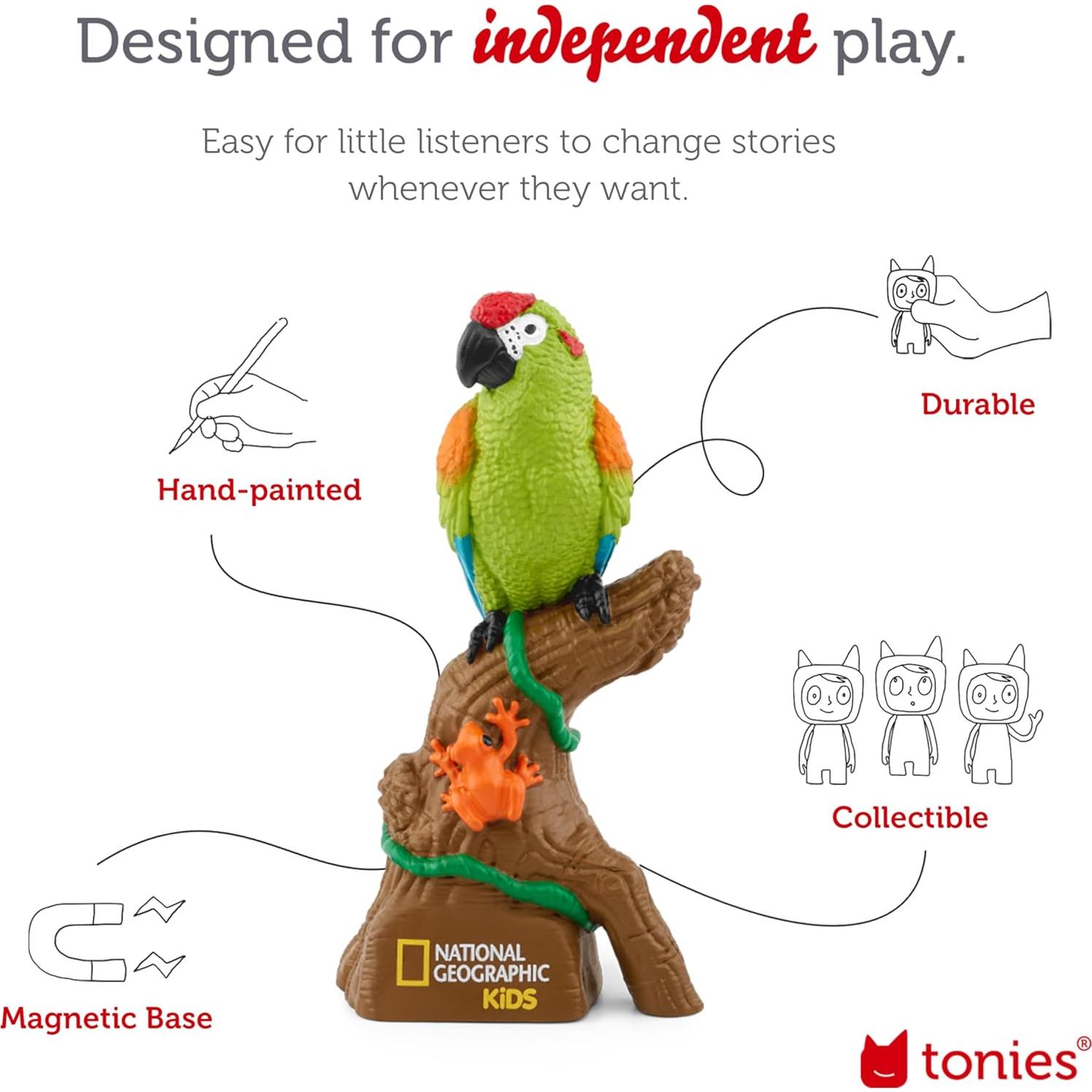 Figurita de audio Tonies National Geographic Selva Amazónica 70 min