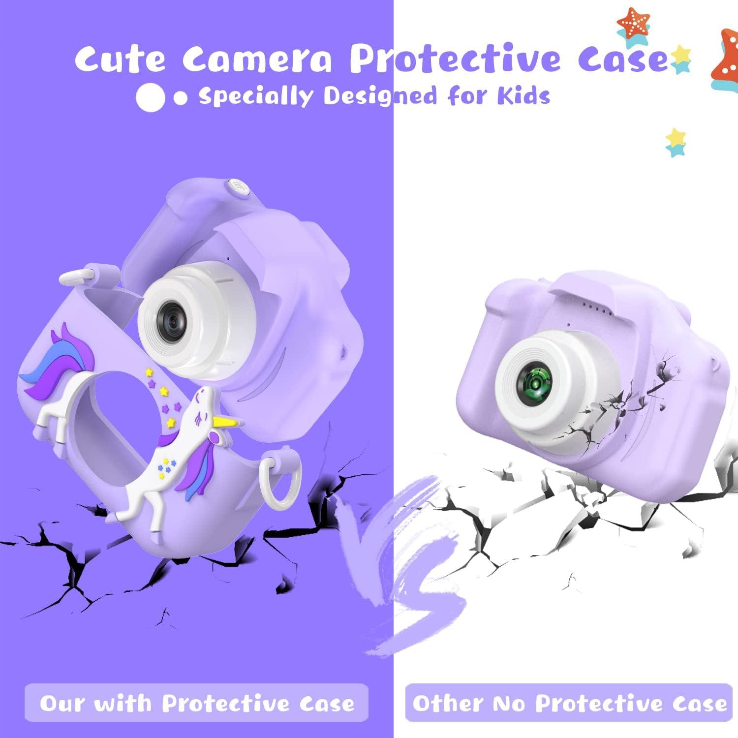 Cámara Infantil Selfie Dwfit Upgrade HD 12MP Unicornio