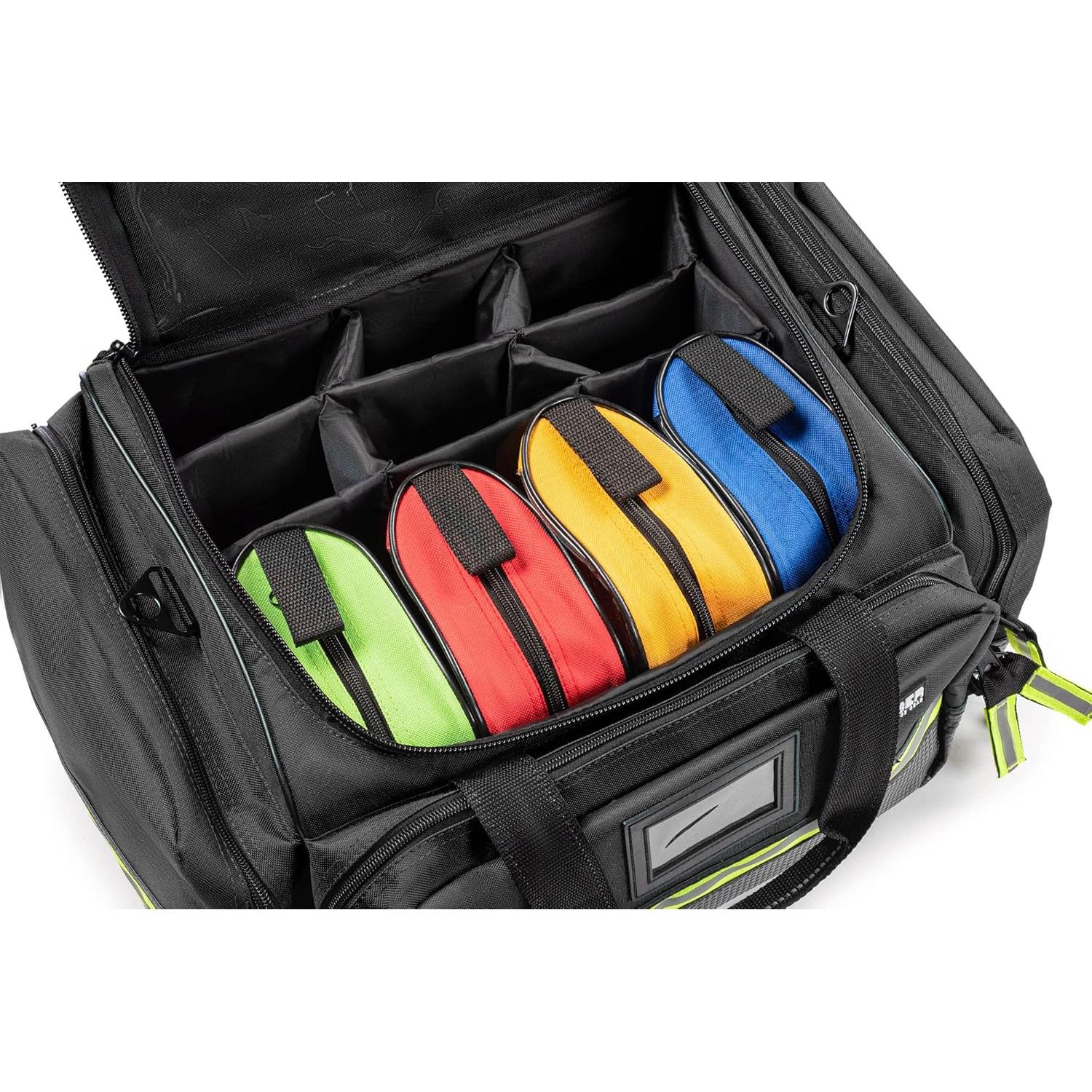 Kit de Trauma Profesional Scherber con 250 Suministros - Negro