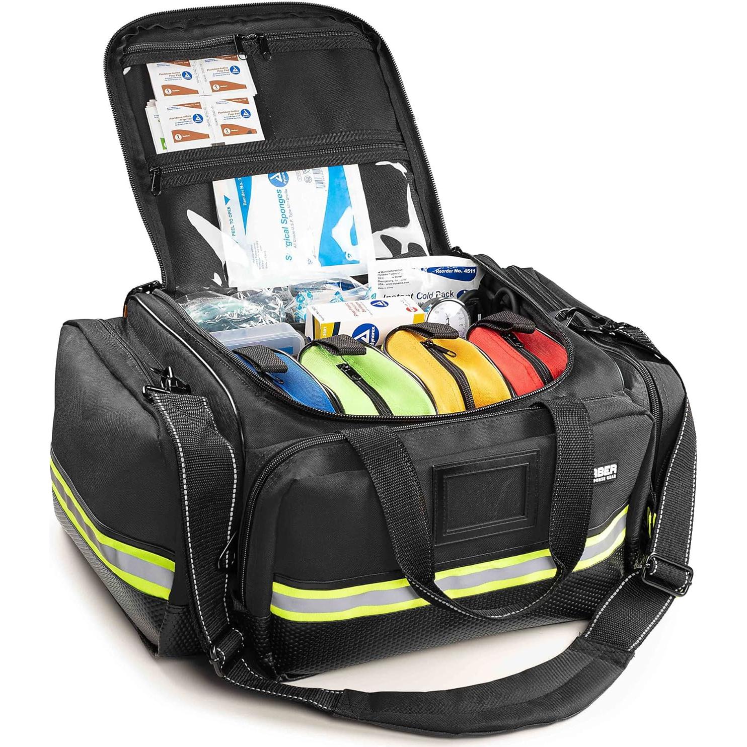 Kit de Trauma Profesional Scherber con 250 Suministros - Negro