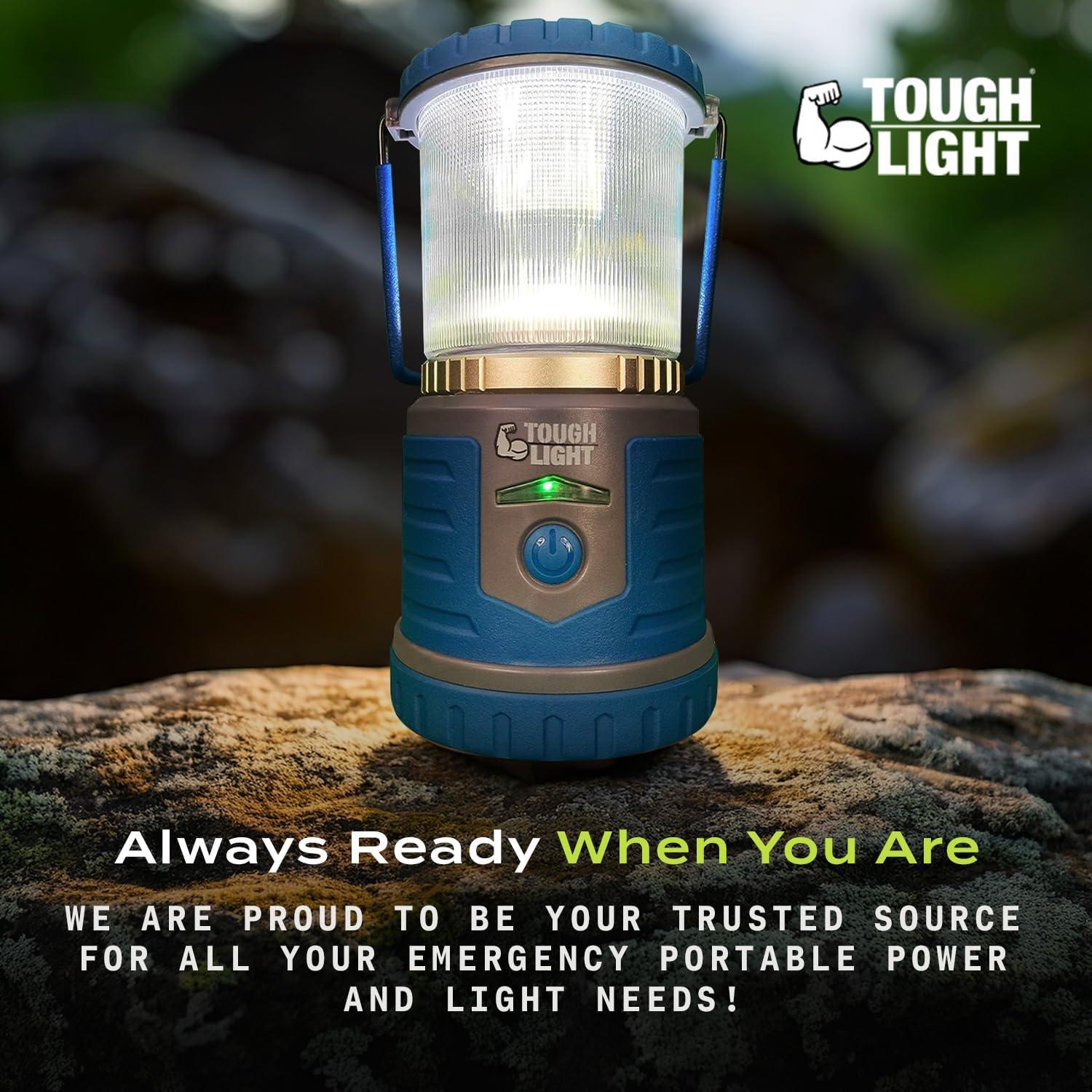 Linterna de Camping Tough Light 400 Lúmenes Recargable USB