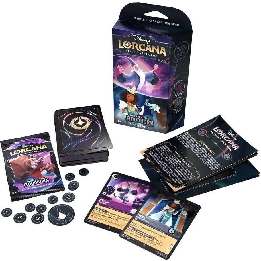 Juego de Cartas Disney Lorcana Ravensburger - Ascenso de Los Inundados