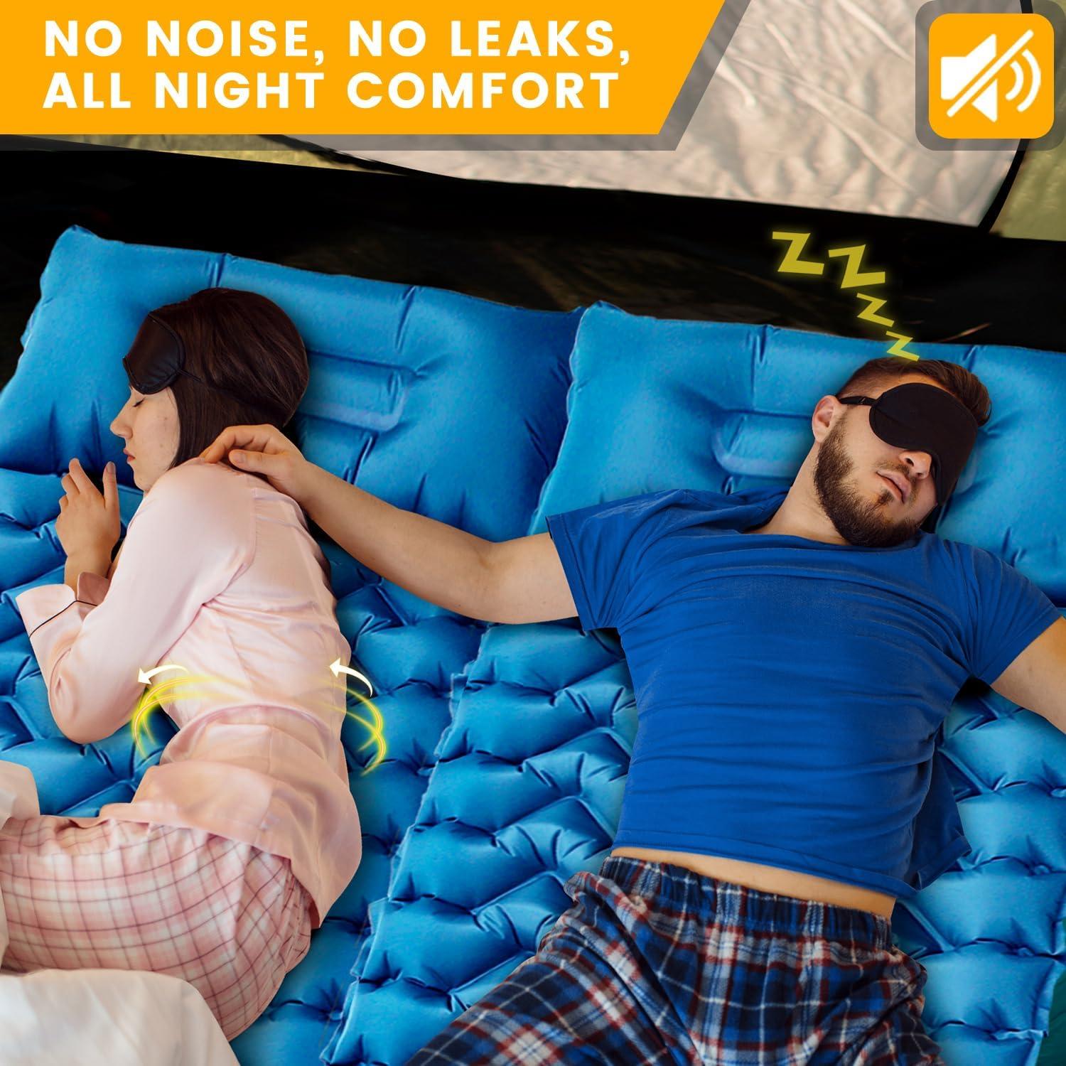 Colchoneta Inflable Oramoose SD-03 para Camping 200x70 cm