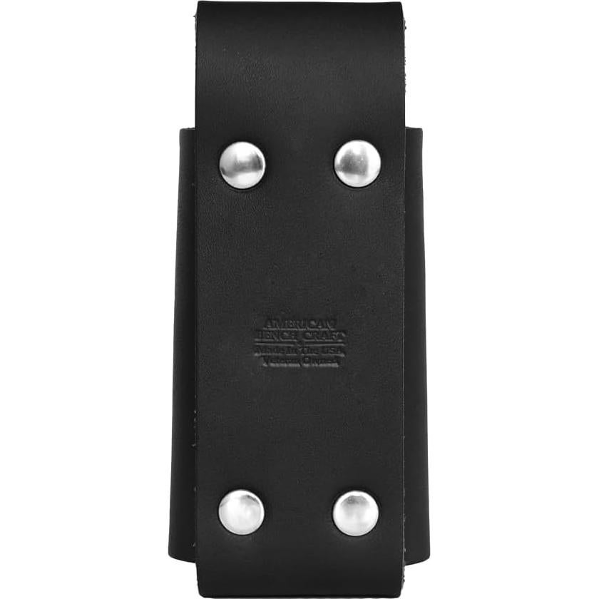 Funda de Cuero American Bench Craft para Victorinox SwissTool - Negro
