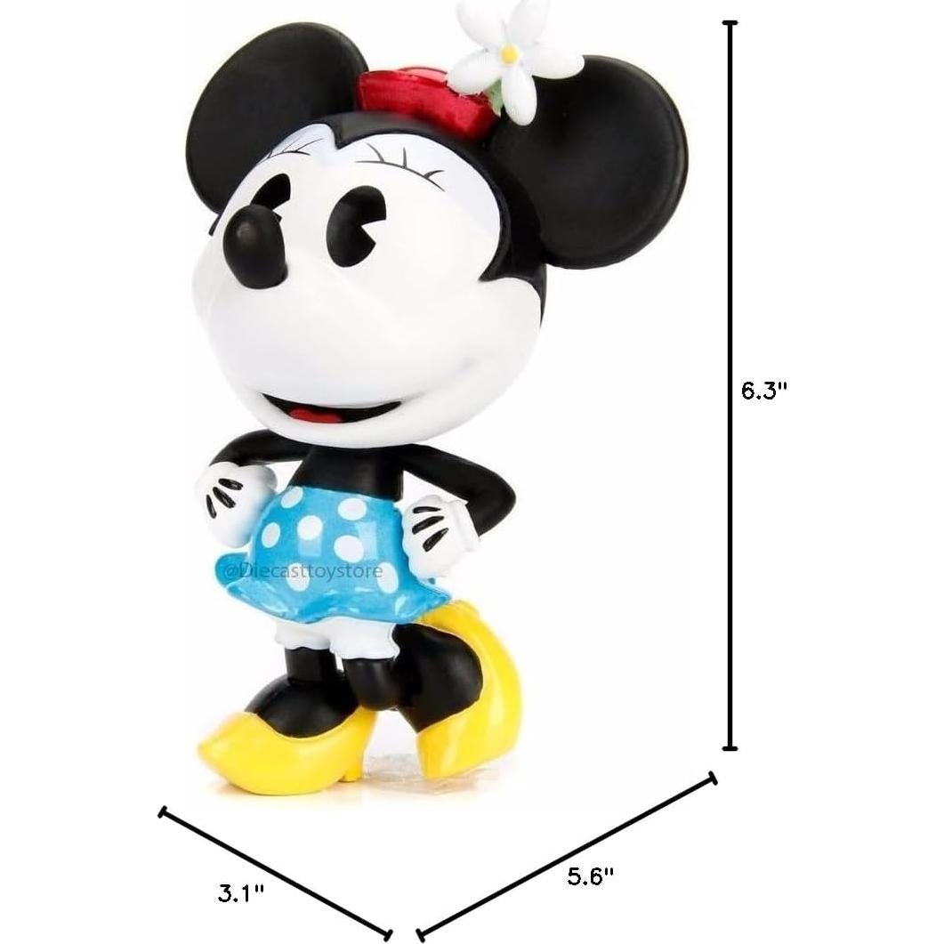 Figura coleccionable Minnie Mouse 10 cm Jada Toys metal