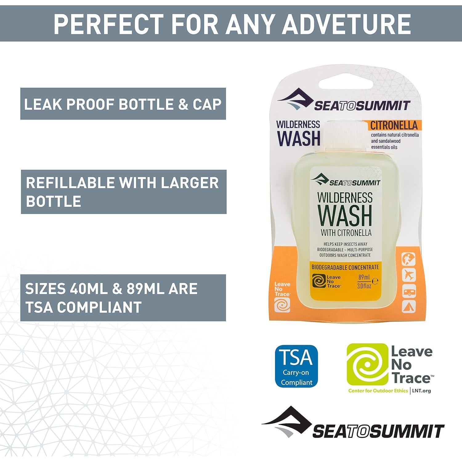 Jabón Wilderness Wash Citronela Sea To Summit 85 ml