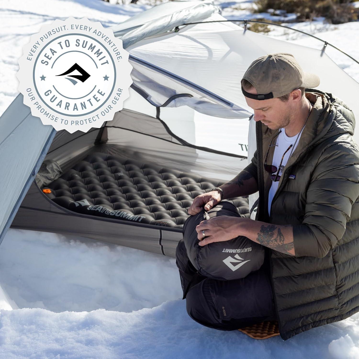 Sea to Summit Ether Light XR Pro Insulated Sleeping Pad, Tapered - Small (66 x 21.5 x 4 inches)