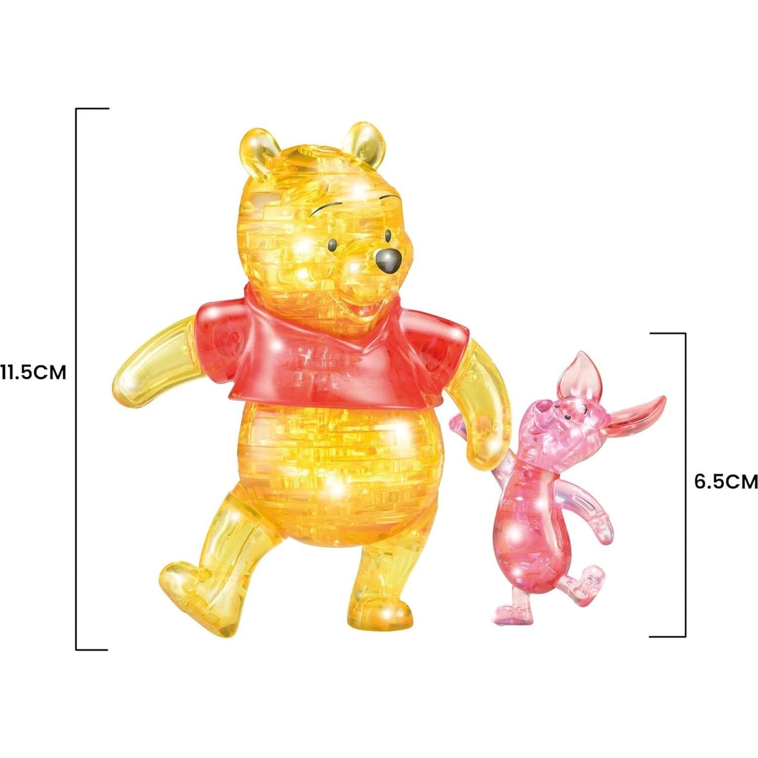 Rompecabezas 3D Crystal BePuzzled Winnie Pooh 18.42cm