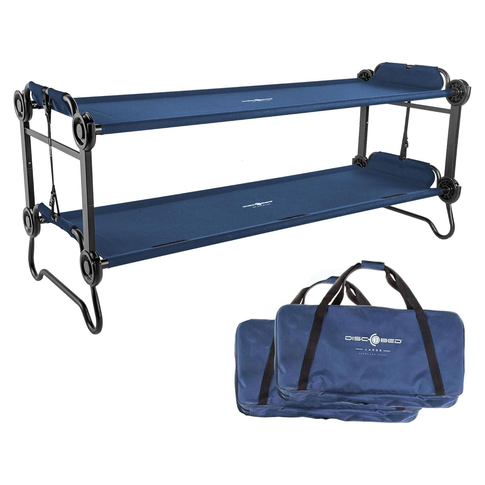 Banco Convertible Disc-O-Bed Marino para 2 Personas