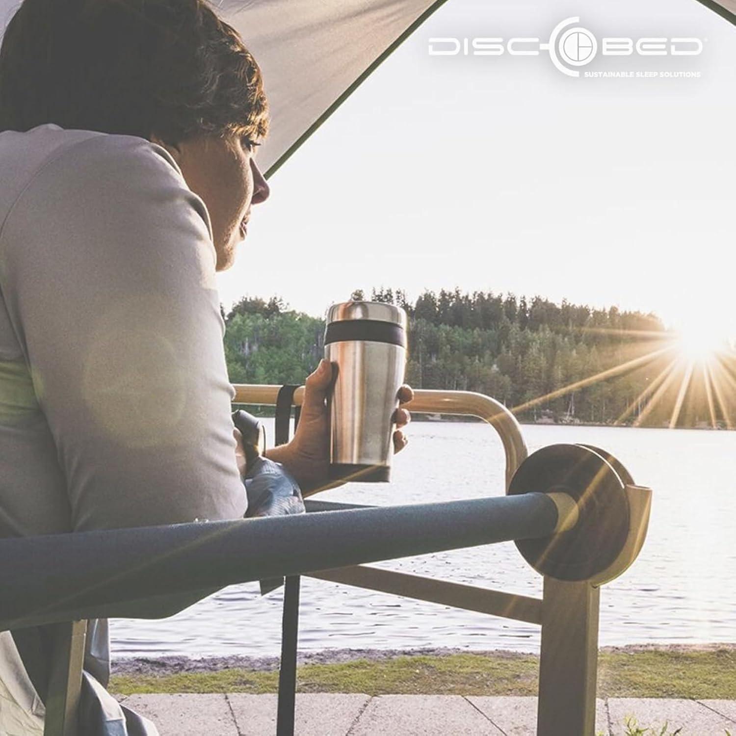 Banco Convertible Disc-O-Bed Marino para 2 Personas