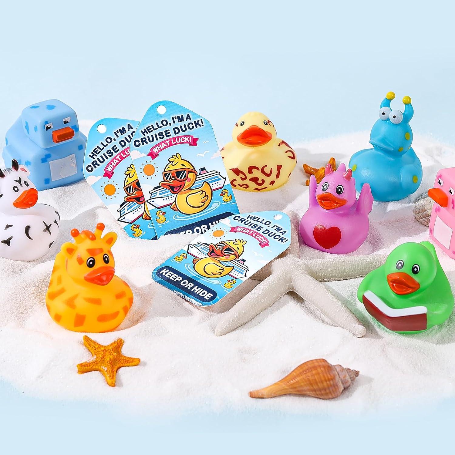 Kit de 90 Patitos de Goma para Crucero ANGGIKO - Juguetes y Etiquetas