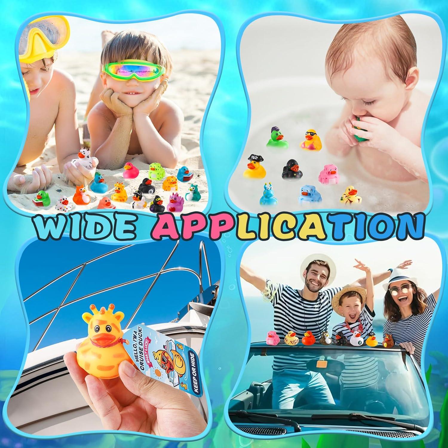 Kit de 90 Patitos de Goma para Crucero ANGGIKO - Juguetes y Etiquetas