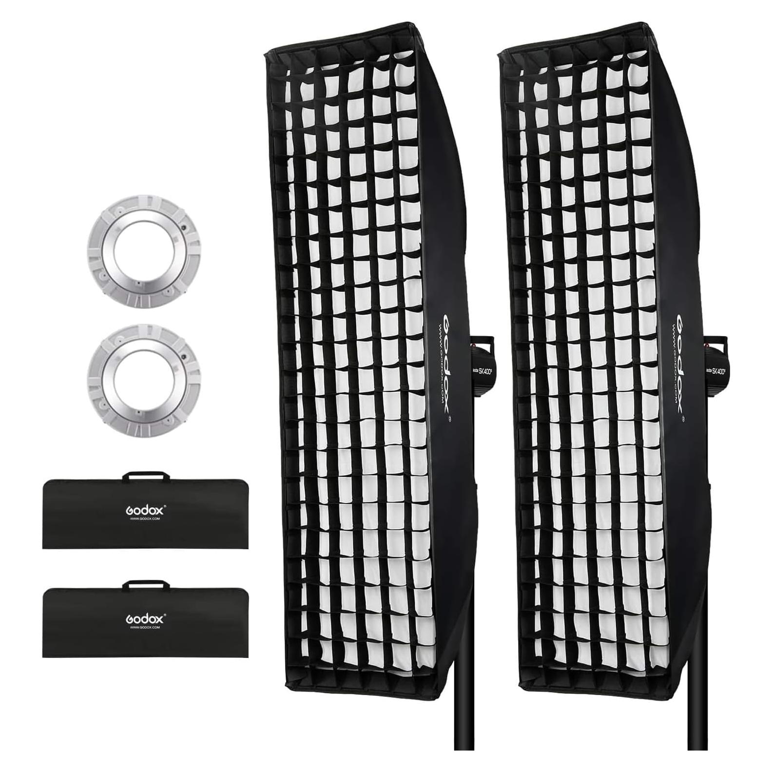 Godox Softbox Strip 9x35" (22x90cm) con Montura Bowens