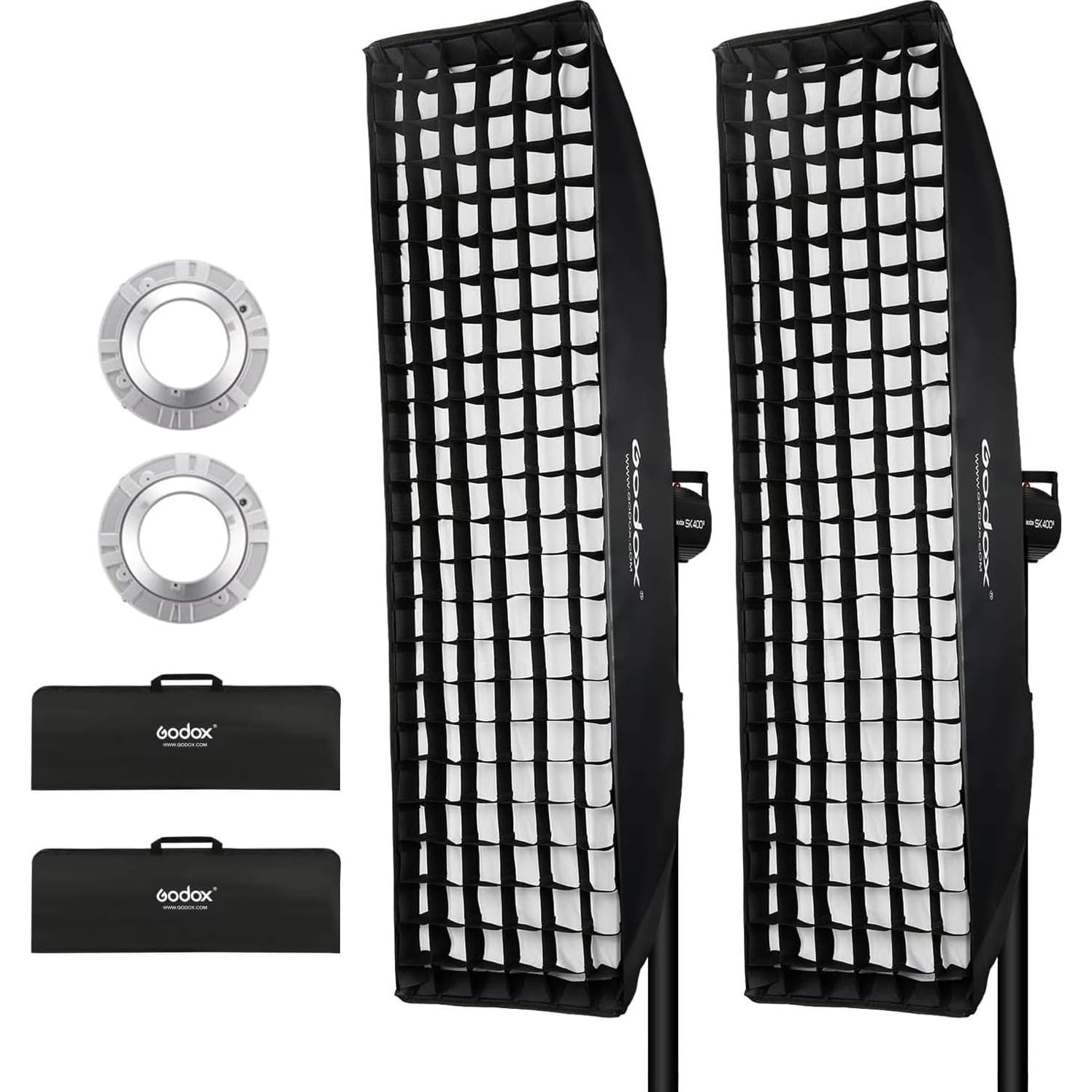 Godox Softbox Strip 9x35" (22x90cm) con Montura Bowens