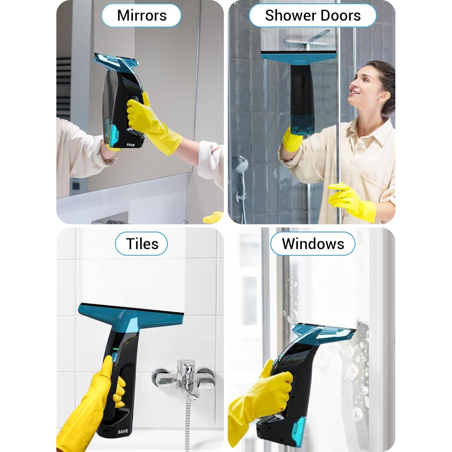 Aspiradora de Ventanas Eave Inalámbrica 11" (280mm) 200ml