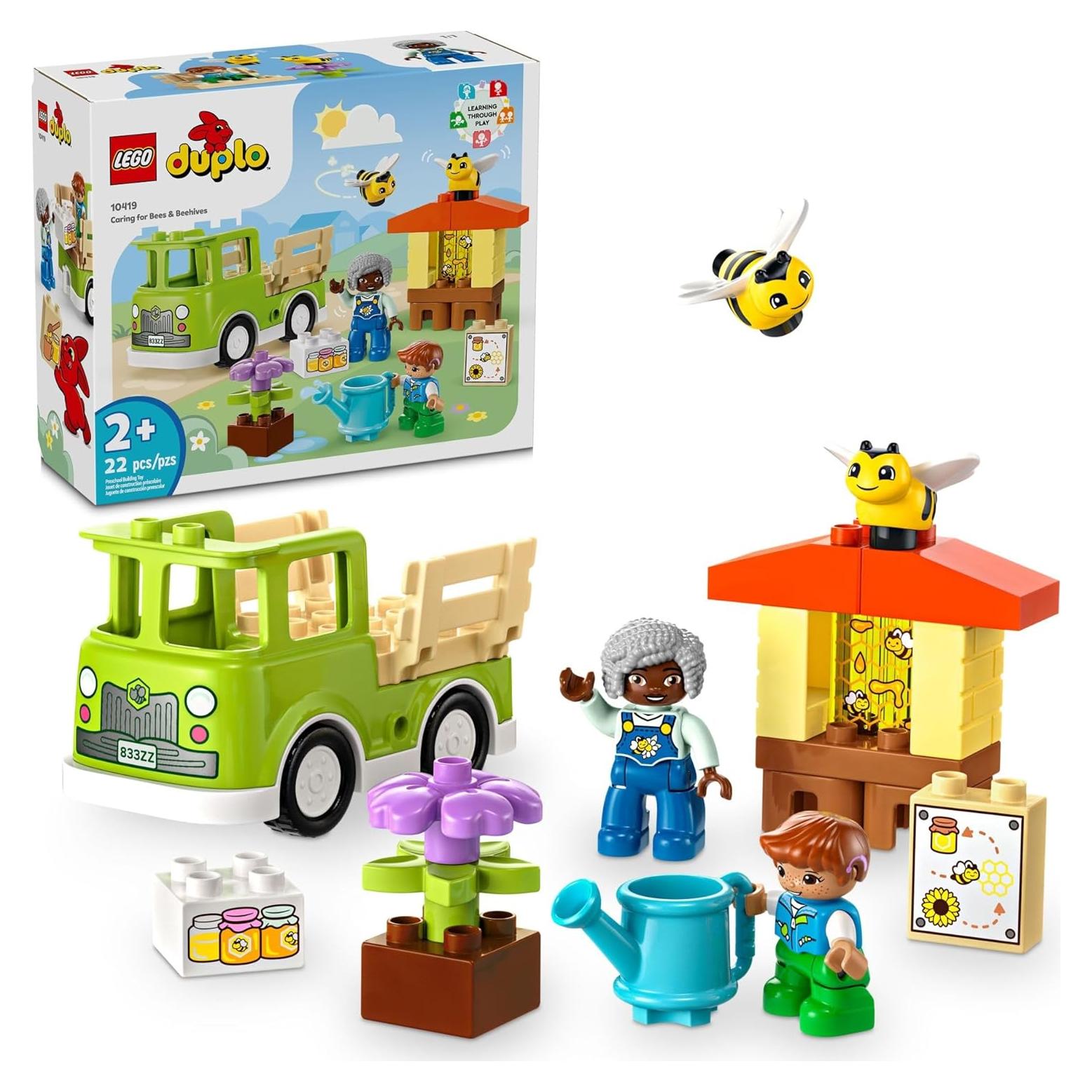 LEGO DUPLO Cuidado de Abejas y Colmenas Juguete Educativo