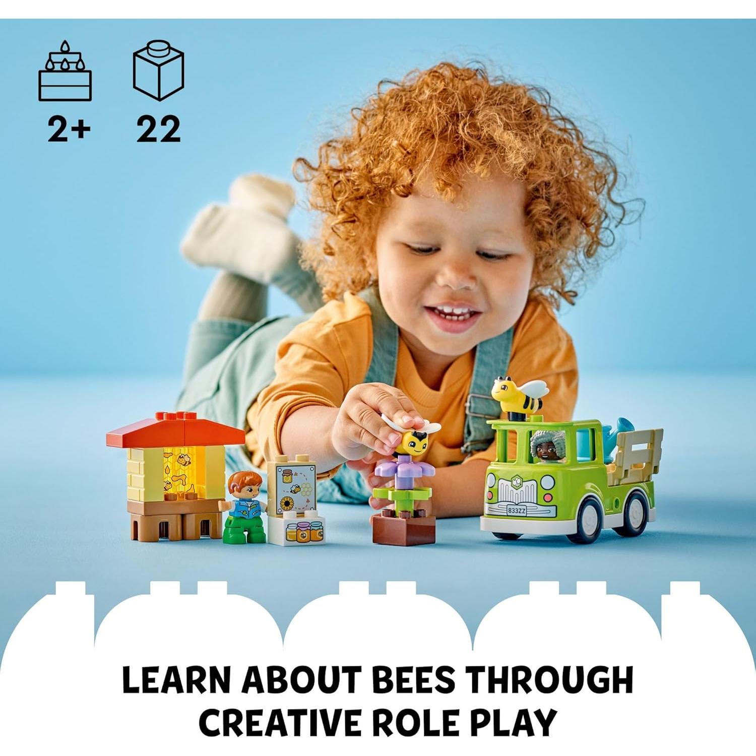 LEGO DUPLO Cuidado de Abejas y Colmenas Juguete Educativo