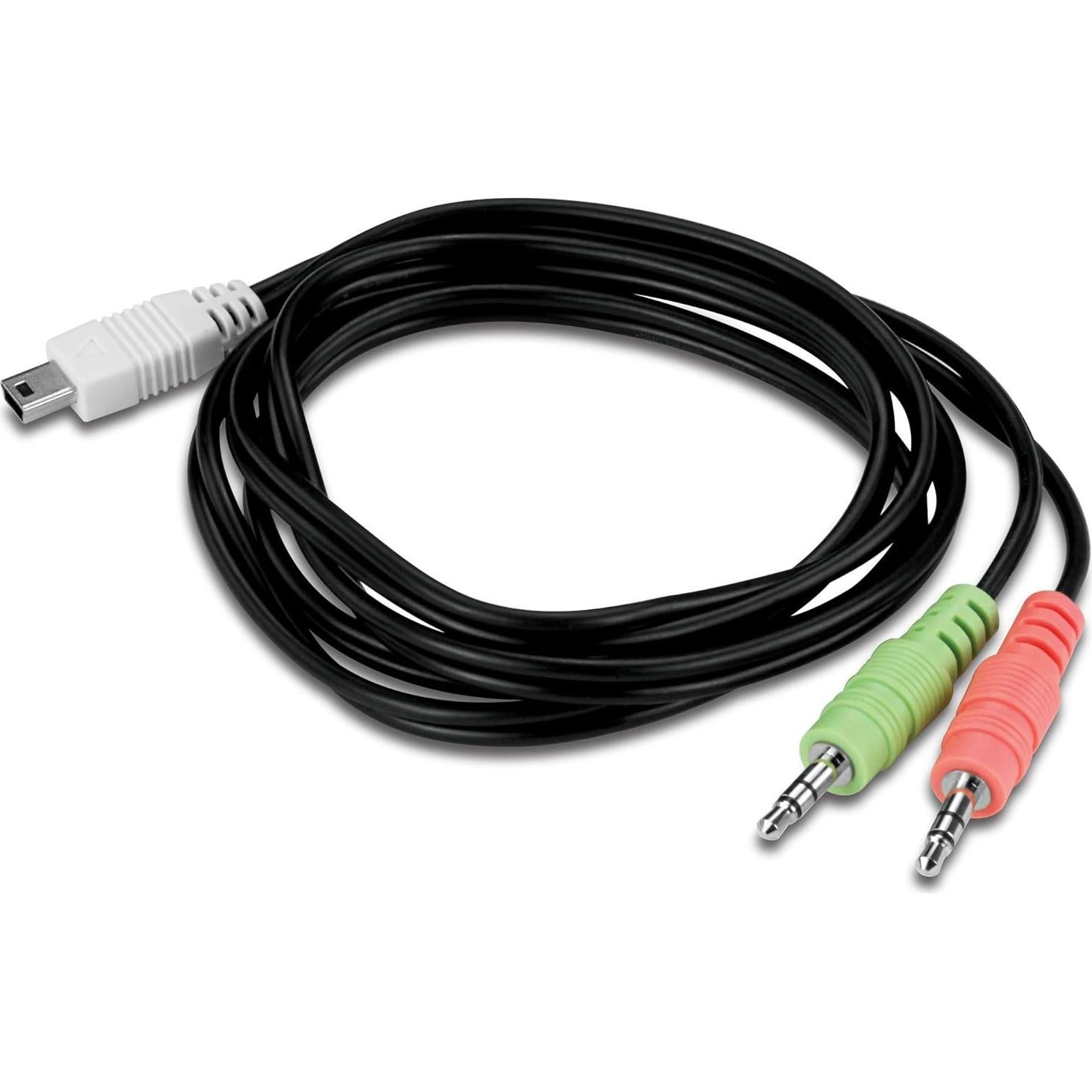 Interruptor KVM USB 2 Puertos TRENDnet TK-209K con Audio