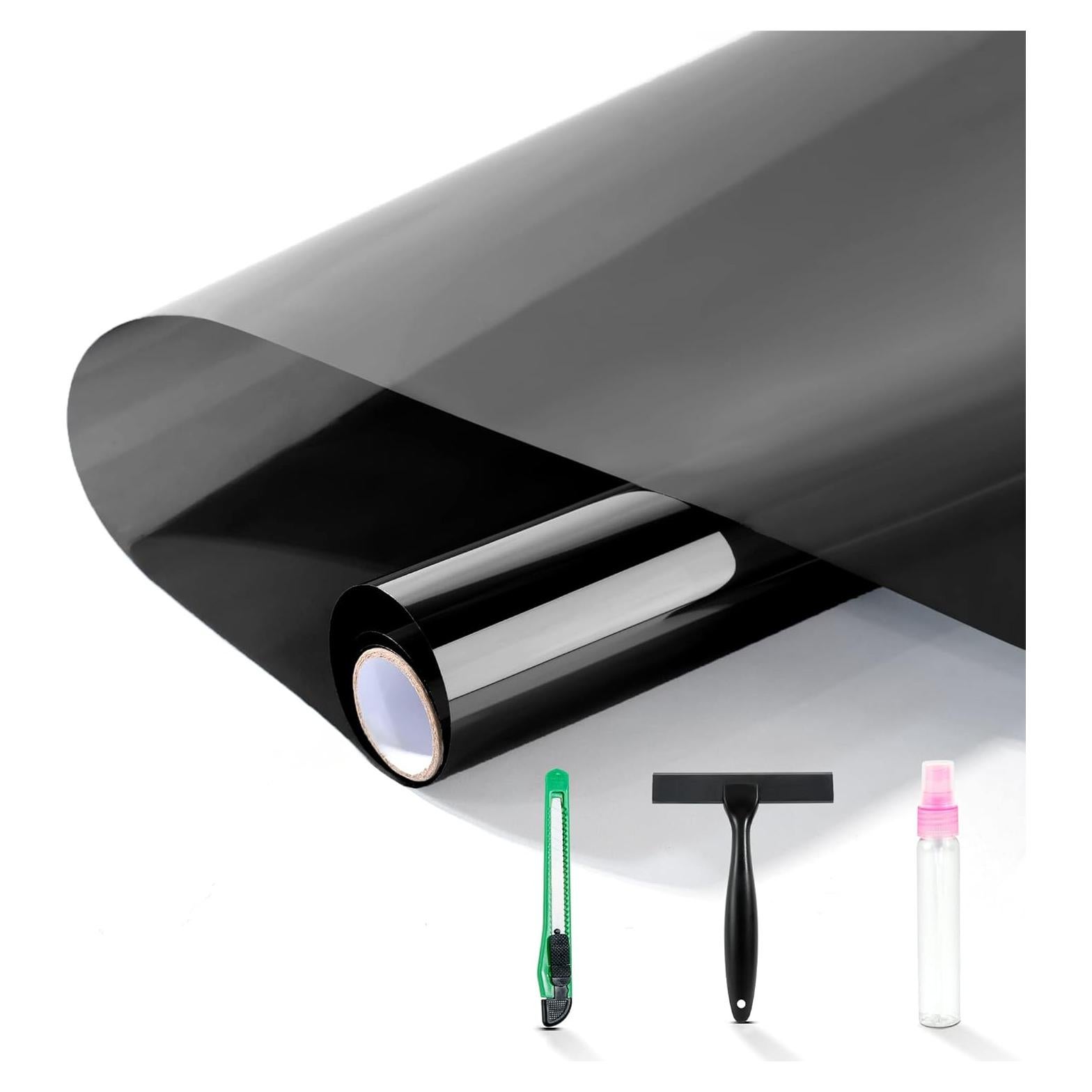 Película de Privacidad FuFin 44.45cm x 199.39cm Control UV 99%