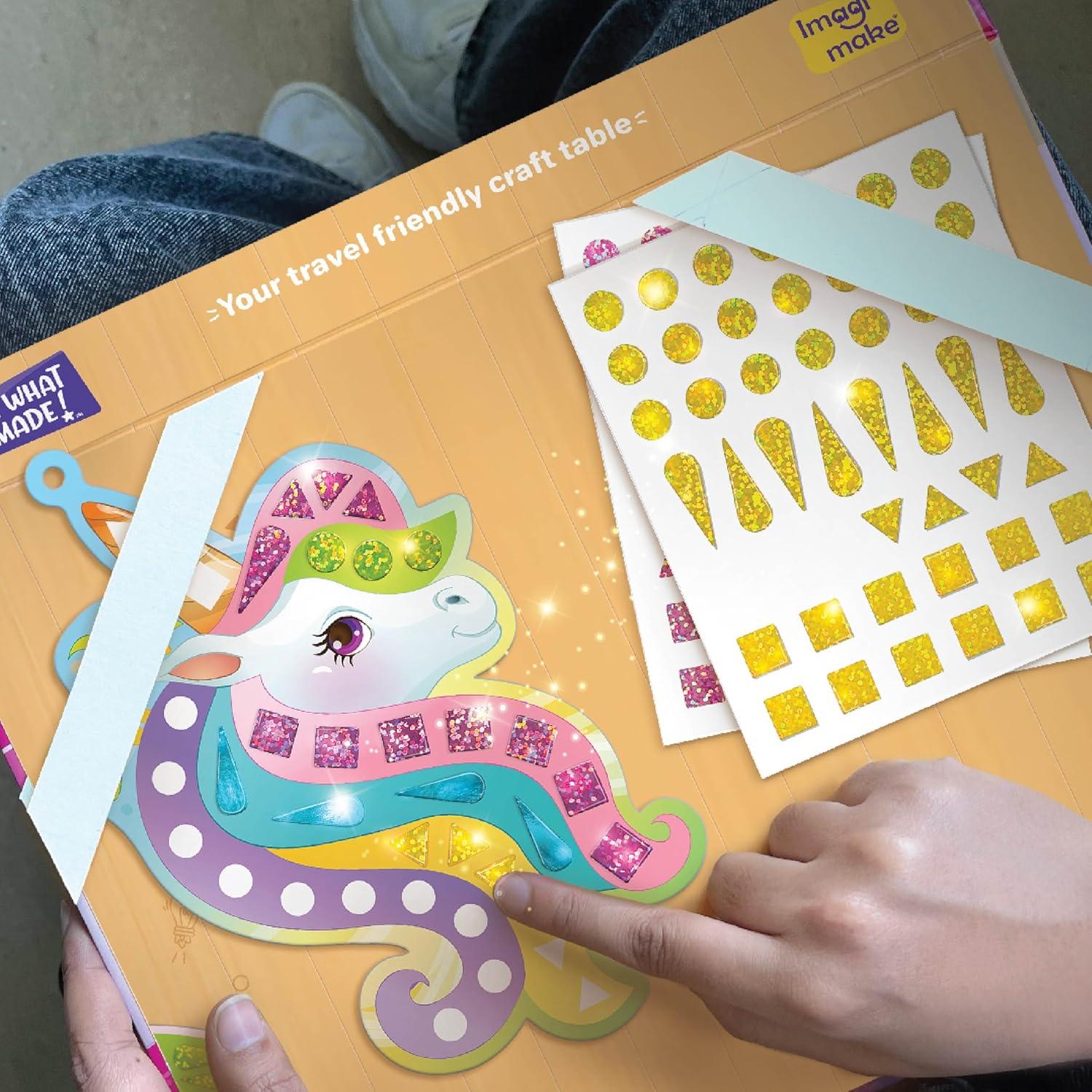 Kit de Manualidades Imagimake Espejo Mosaico Princesa Unicornio