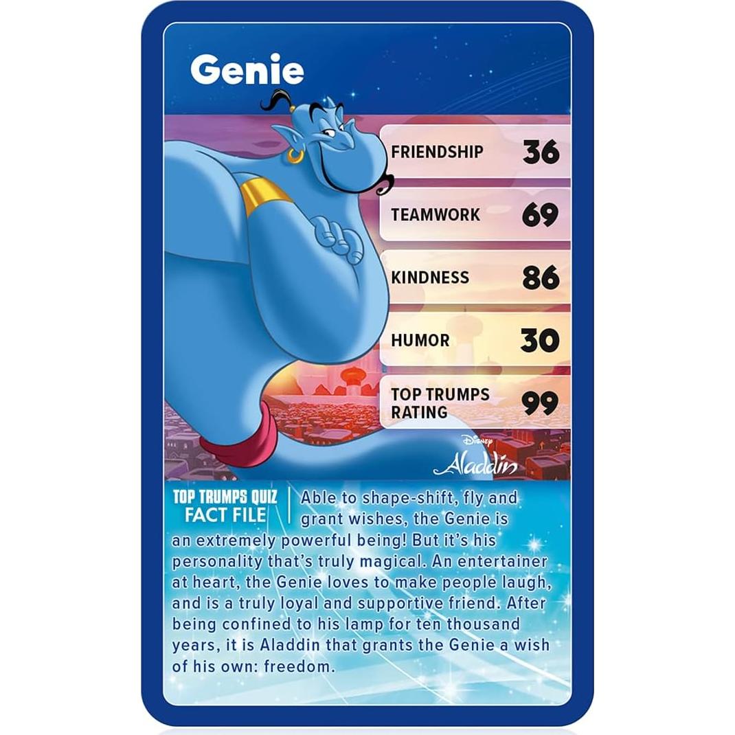 Juego de cartas Disney Top Trumps - Héroes, 33 cartas, 6+ años