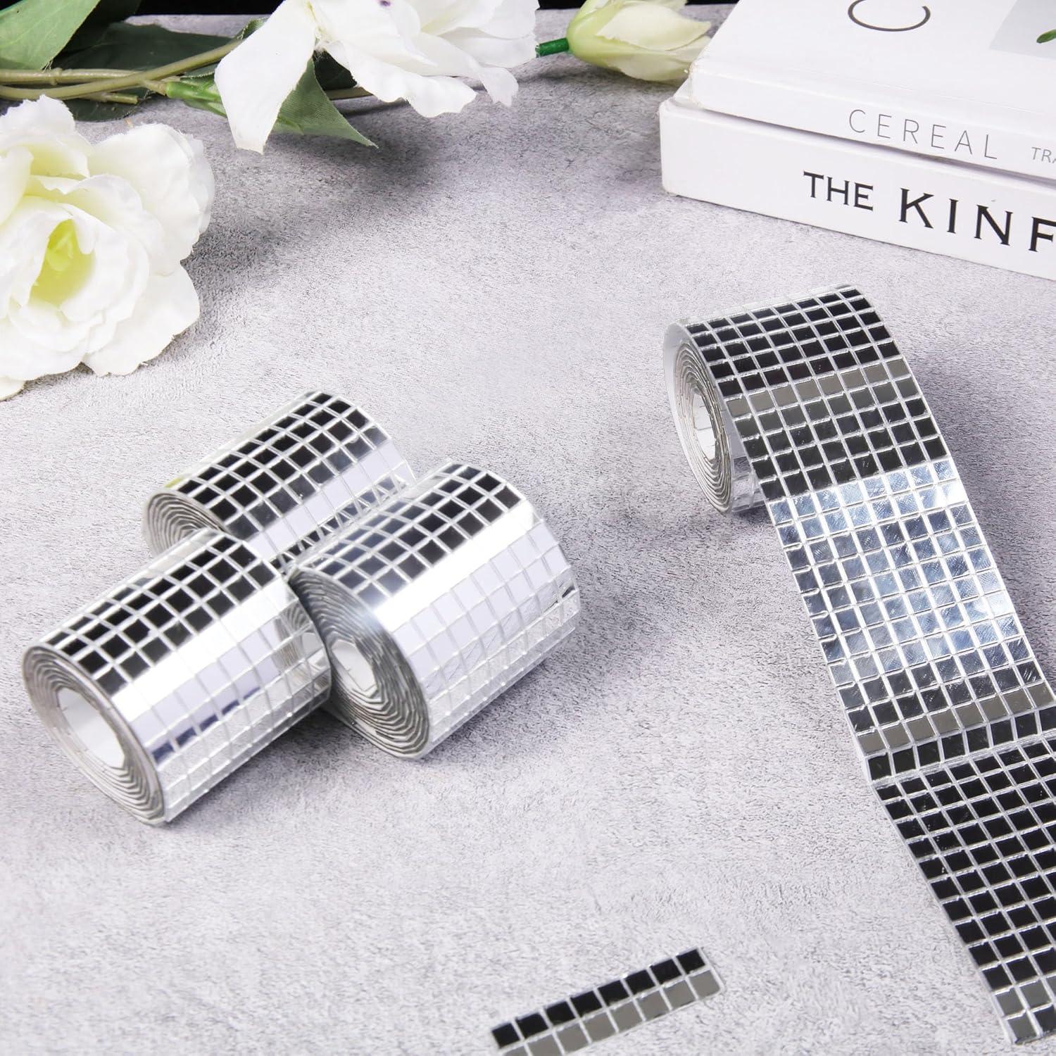 Azulejos de mosaico autoadhesivos FUNCSDIK 8000 piezas 5x5 mm