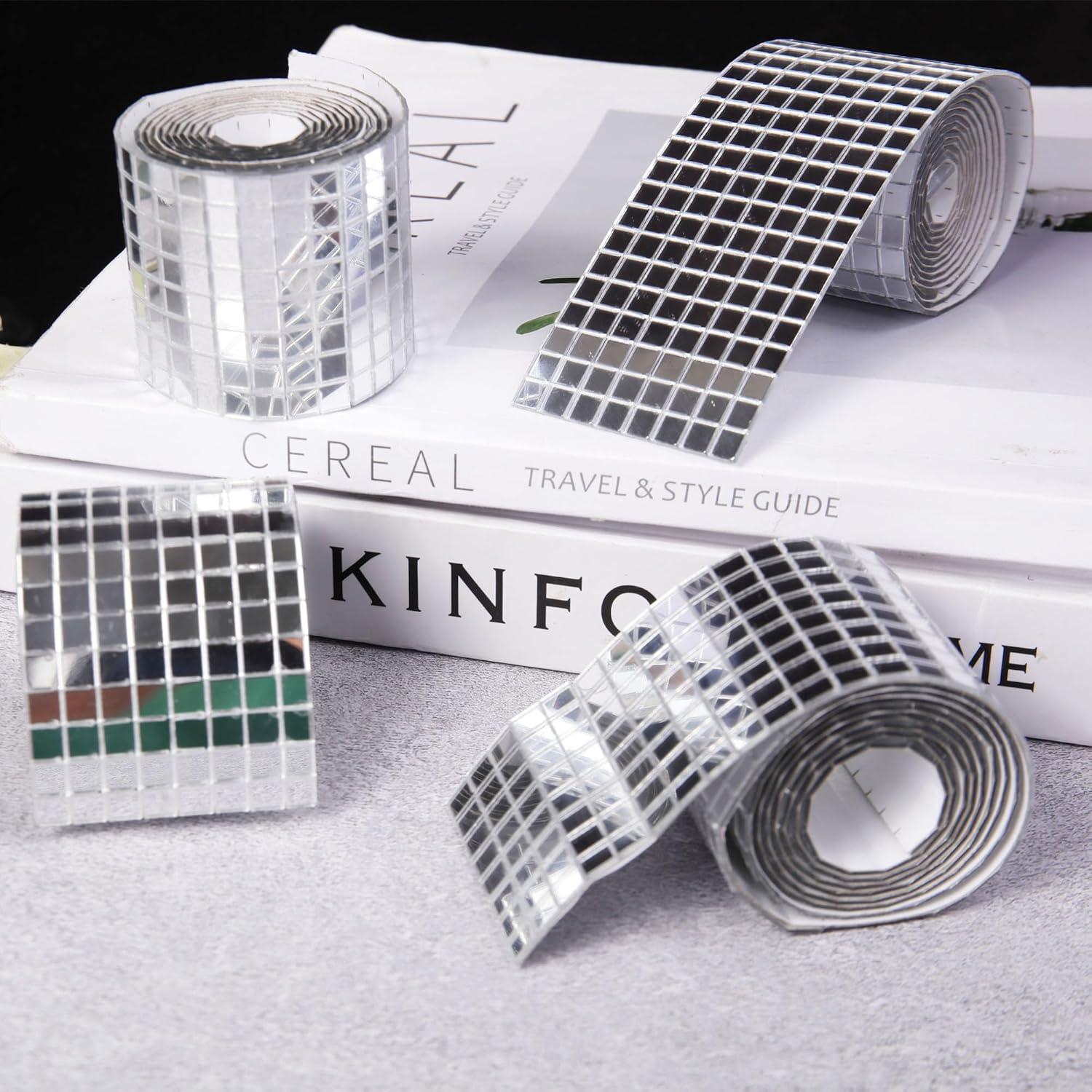 Azulejos de mosaico autoadhesivos FUNCSDIK 8000 piezas 5x5 mm