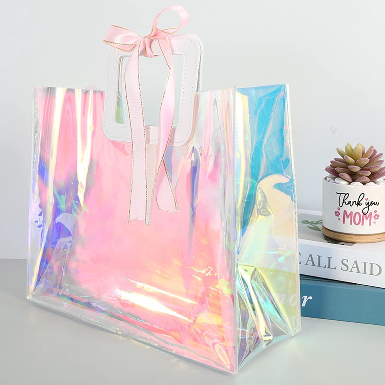 Bolsas de Regalo Holográficas Whaline 5 Piezas 32.5x29.5cm PVC