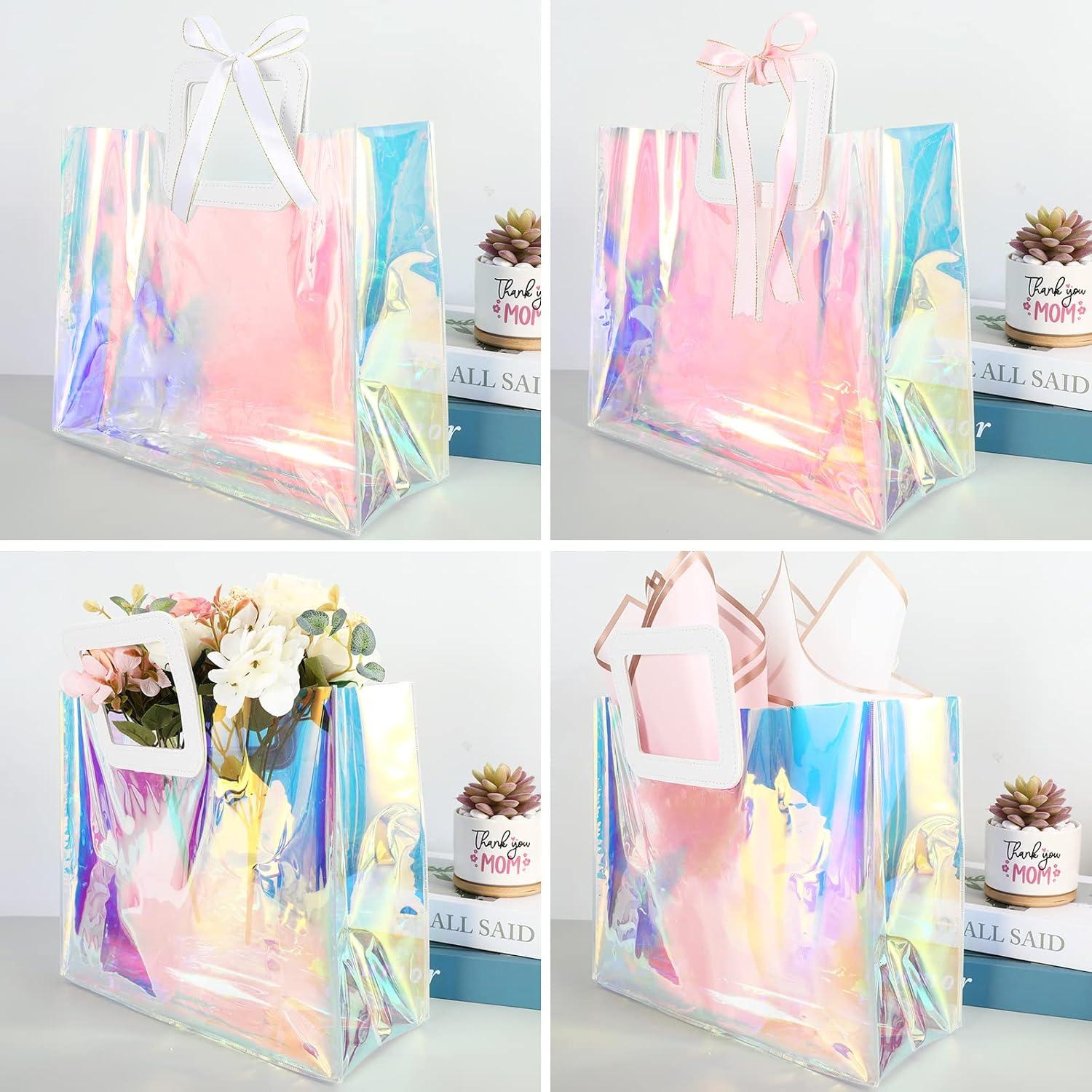 Bolsas de Regalo Holográficas Whaline 5 Piezas 32.5x29.5cm PVC