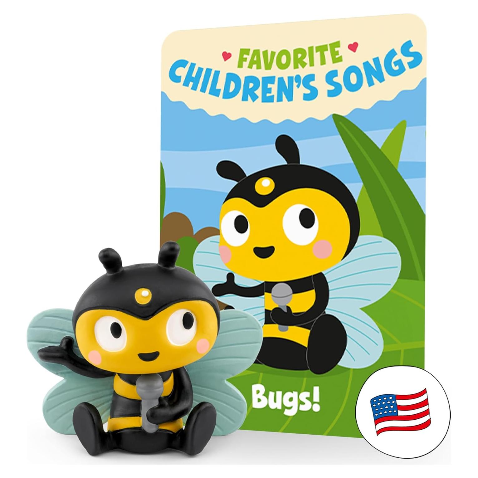 Figura de Audio Tonies Bichos con 14 Canciones y 18 Historias