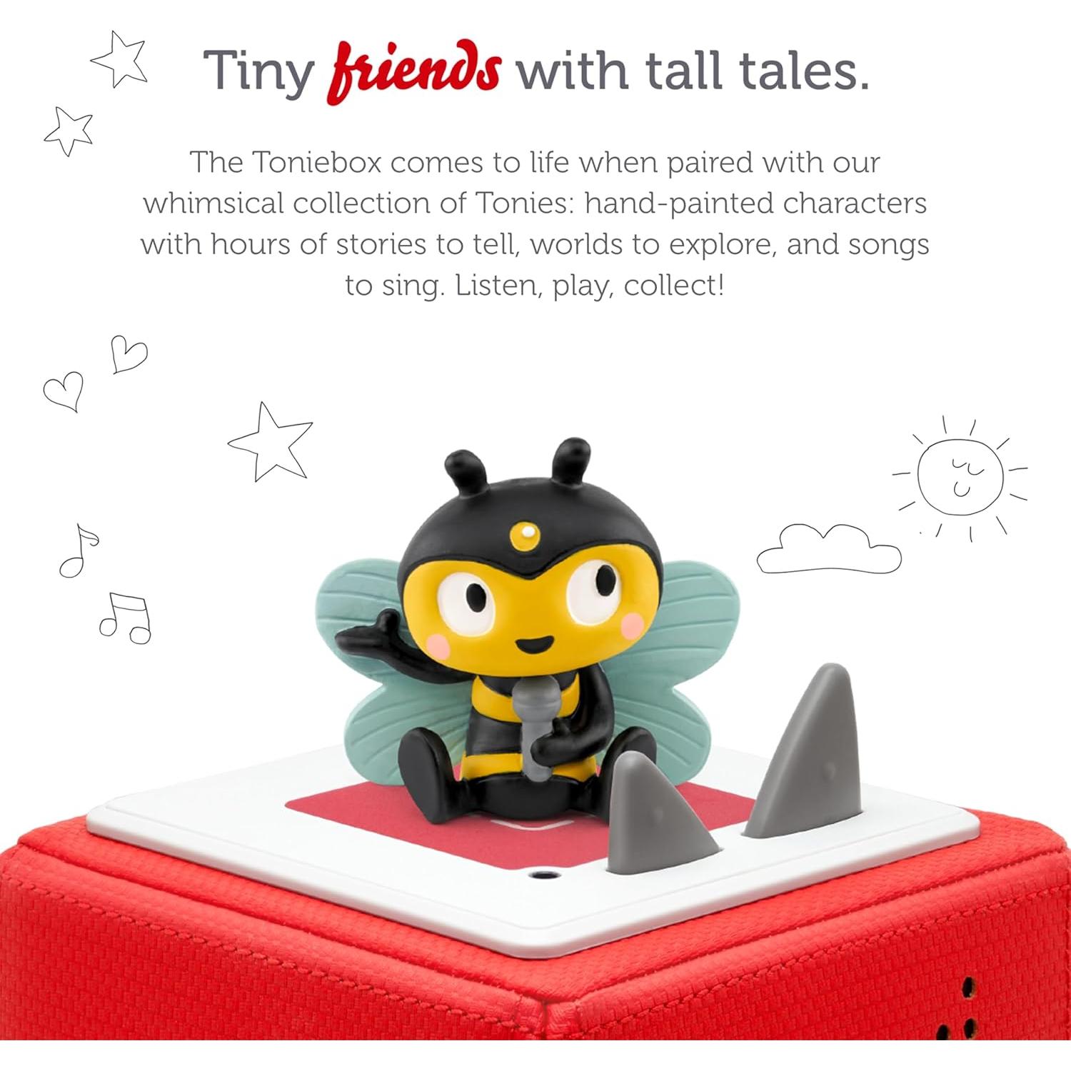 Figura de Audio Tonies Bichos con 14 Canciones y 18 Historias