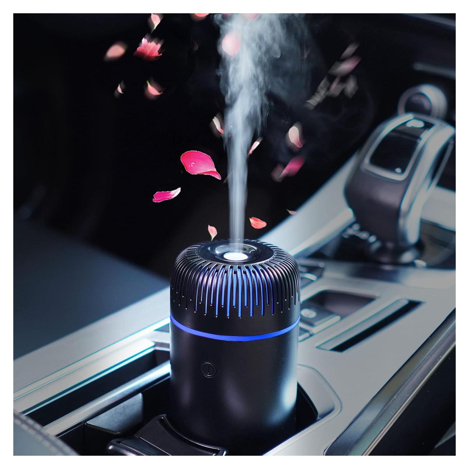 Difusor de Aire Humidificador USB UrrSovv 100ml Portátil Negro