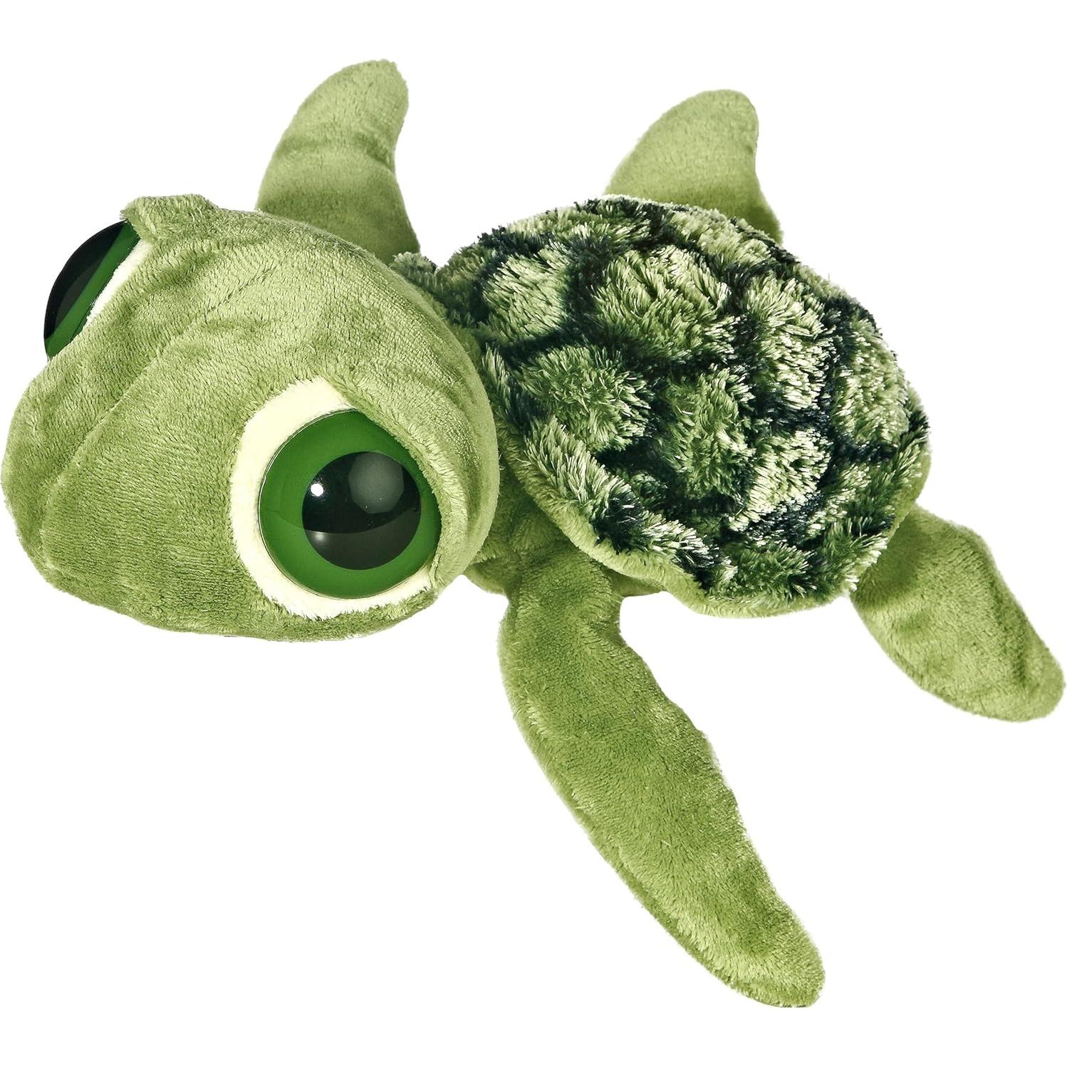 Tortuga de Peluche Aurora Dreamy Eyes Verde 25.4 cm