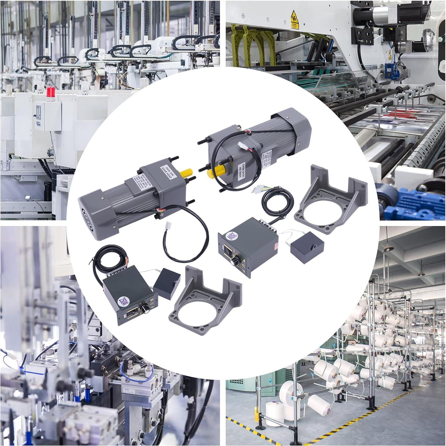 Motor de Torque Alto AC YIYIBYUS 250W 0-270rpm Monofásico