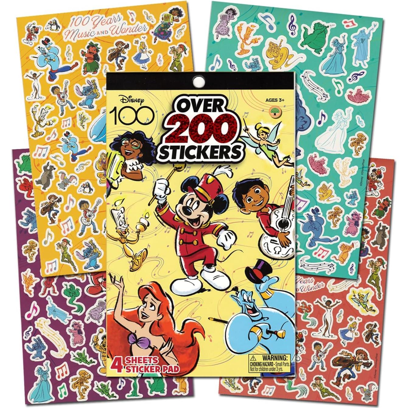 Libro de Colorear Winnie the Pooh + Stickers Disney 100