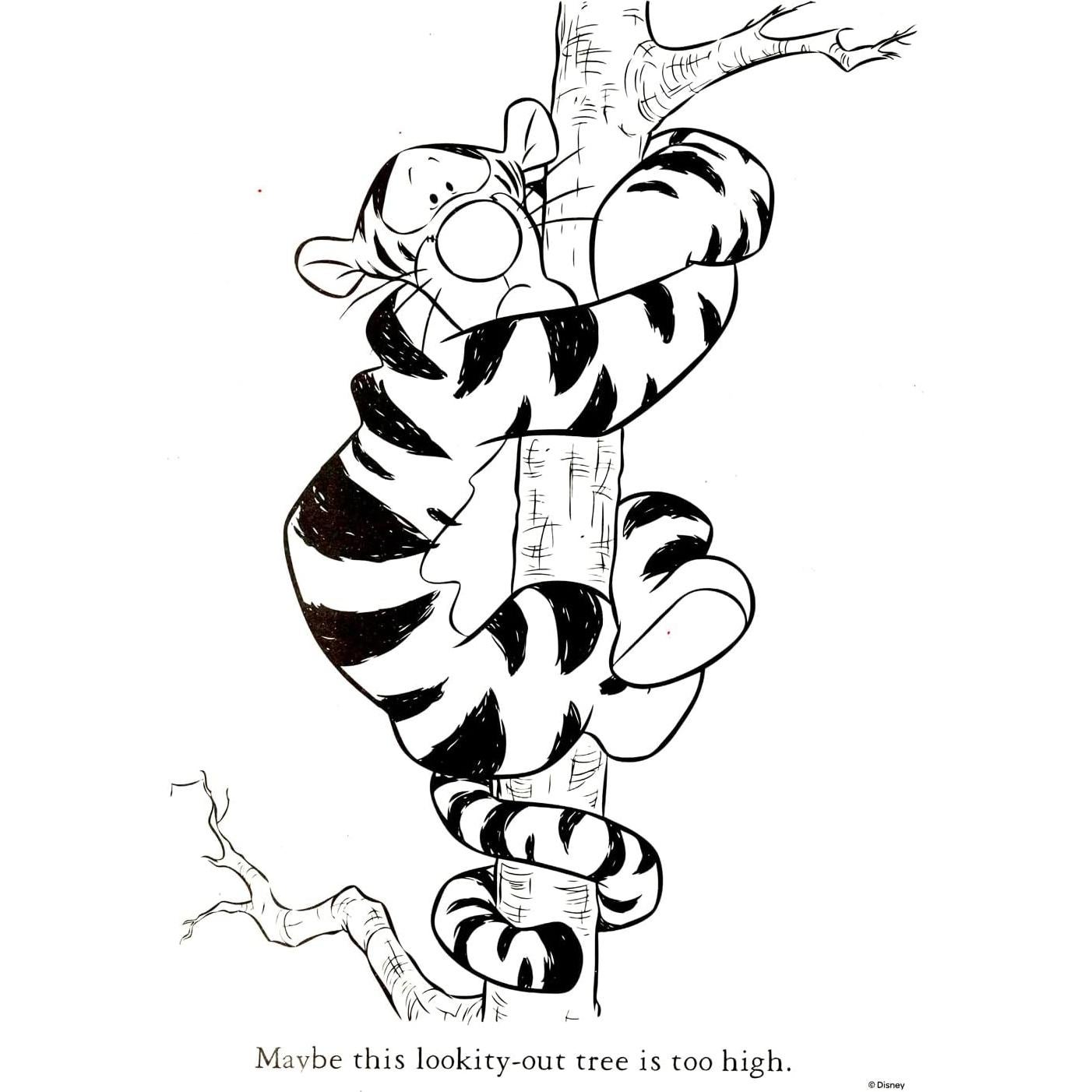 Libro de Colorear Winnie the Pooh + Stickers Disney 100