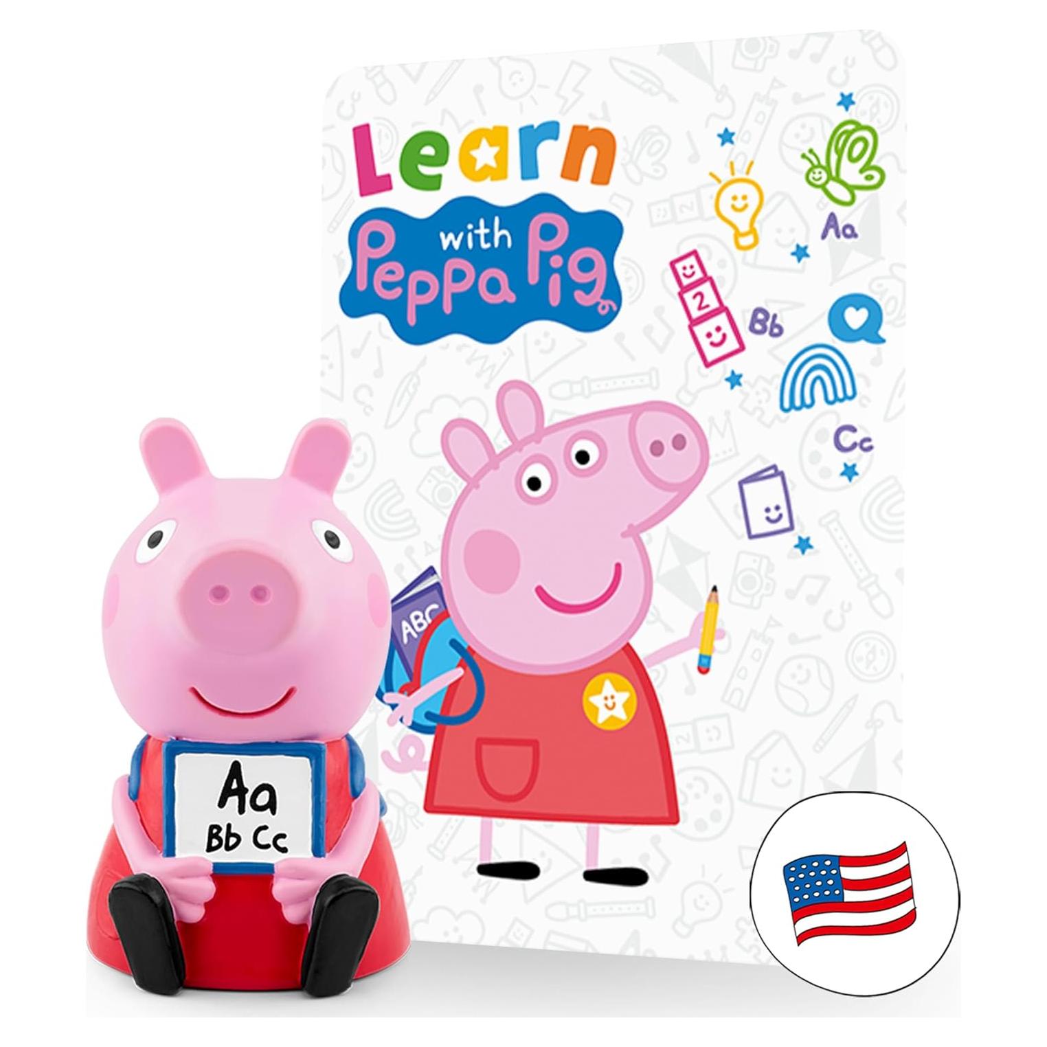 Figura de Juguete de Audio Tonies Aprende con Peppa Pig