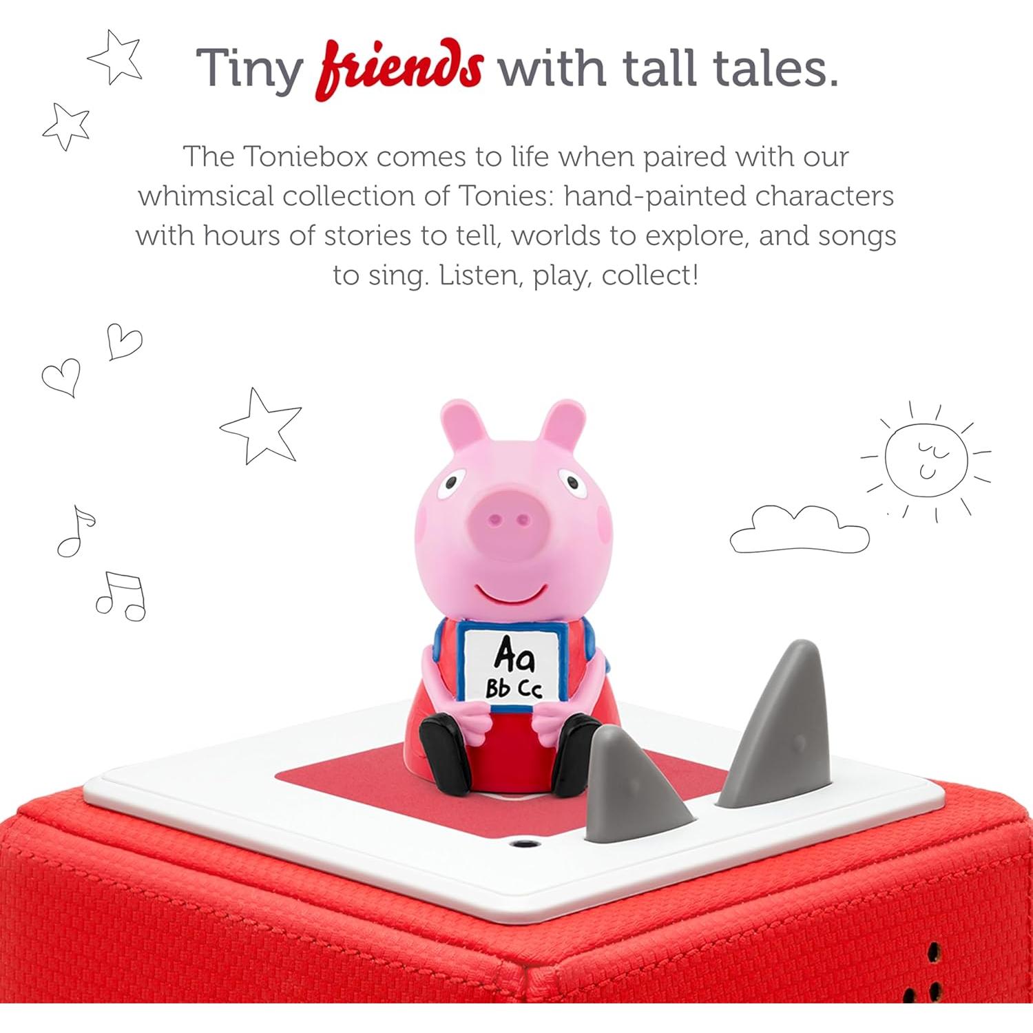 Figura de Juguete de Audio Tonies Aprende con Peppa Pig